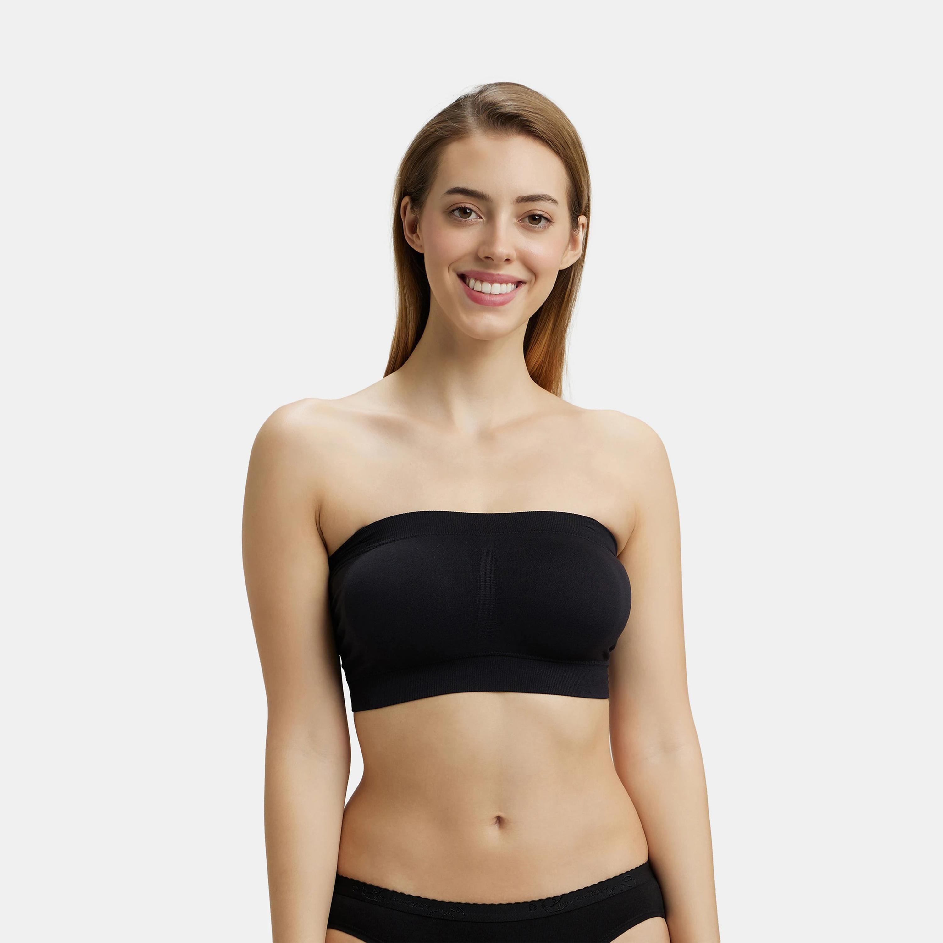 Jockey Women's Comfies Bandeau Bra-women-clothing-lingerie-bras-image-1