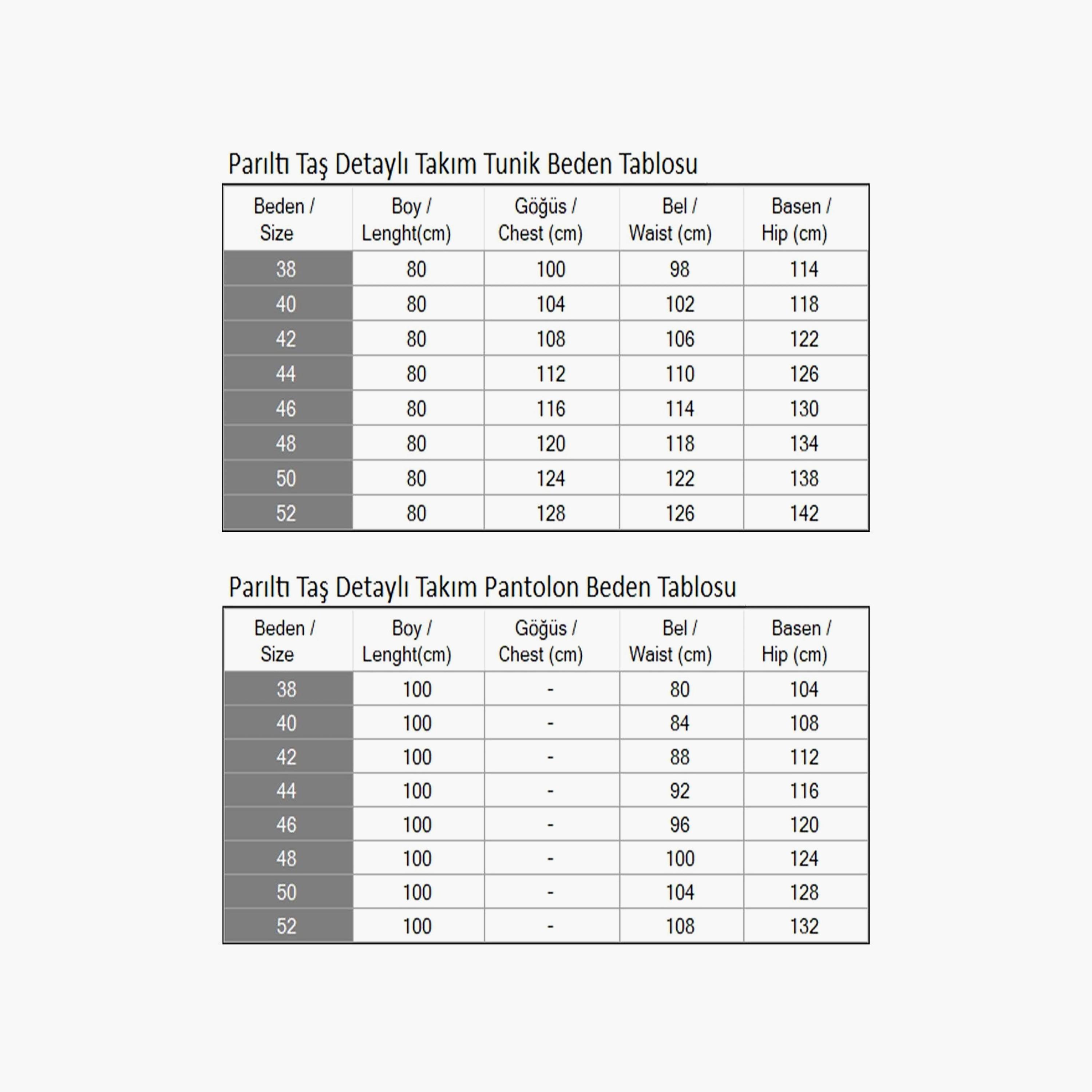 Turkish Souq Rhinestone Detailed Crepe Tunic & Trousers Women's Set-women-clothing-coordsets-image-5