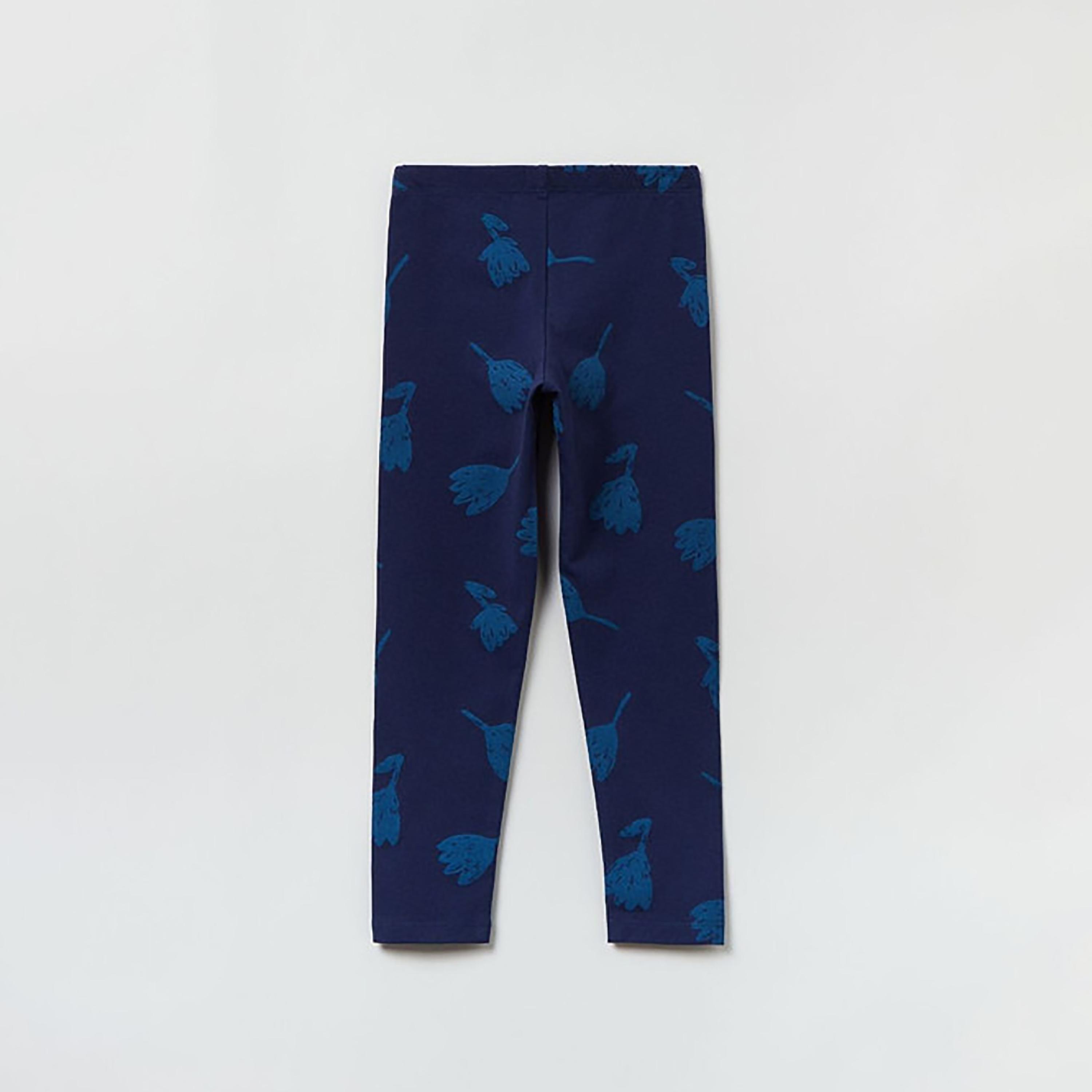 OVS Printed Regular Fit Leggings-girls-clothing-bottoms-leggings-image-2