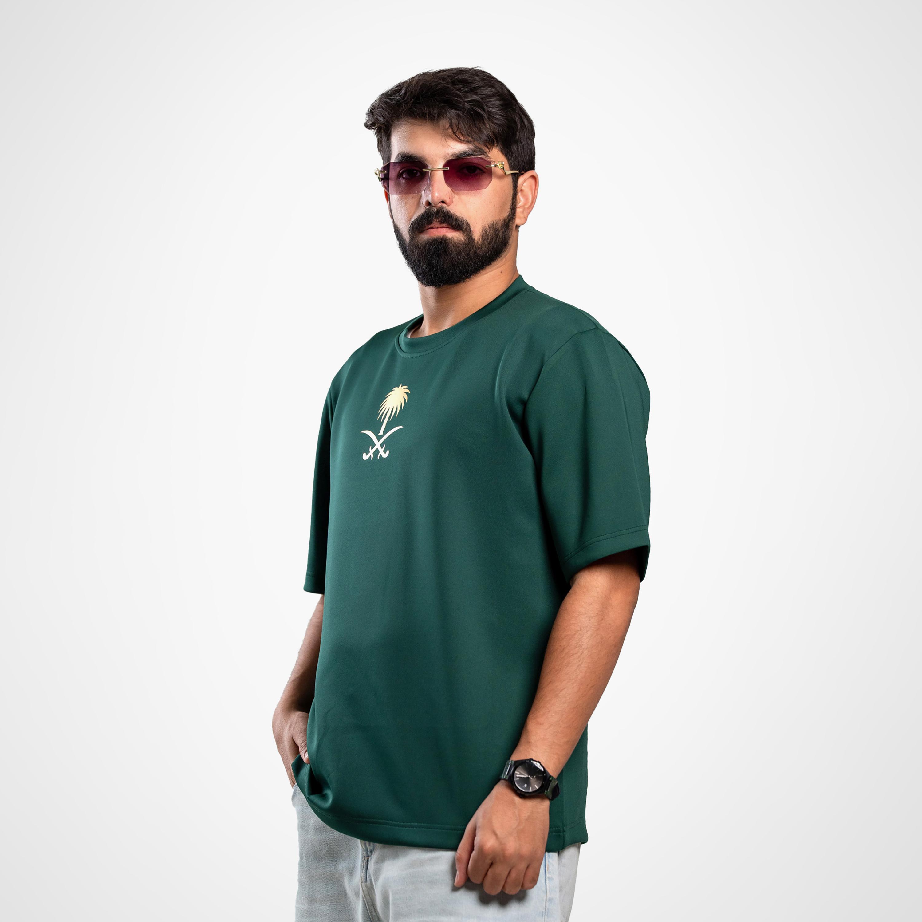 sanefn Camel Heritage Textile Crew Neck Short Sleeves Men's National Day T-Shirt-men-clothing-tshirtsandpolos-tshirts-image-2
