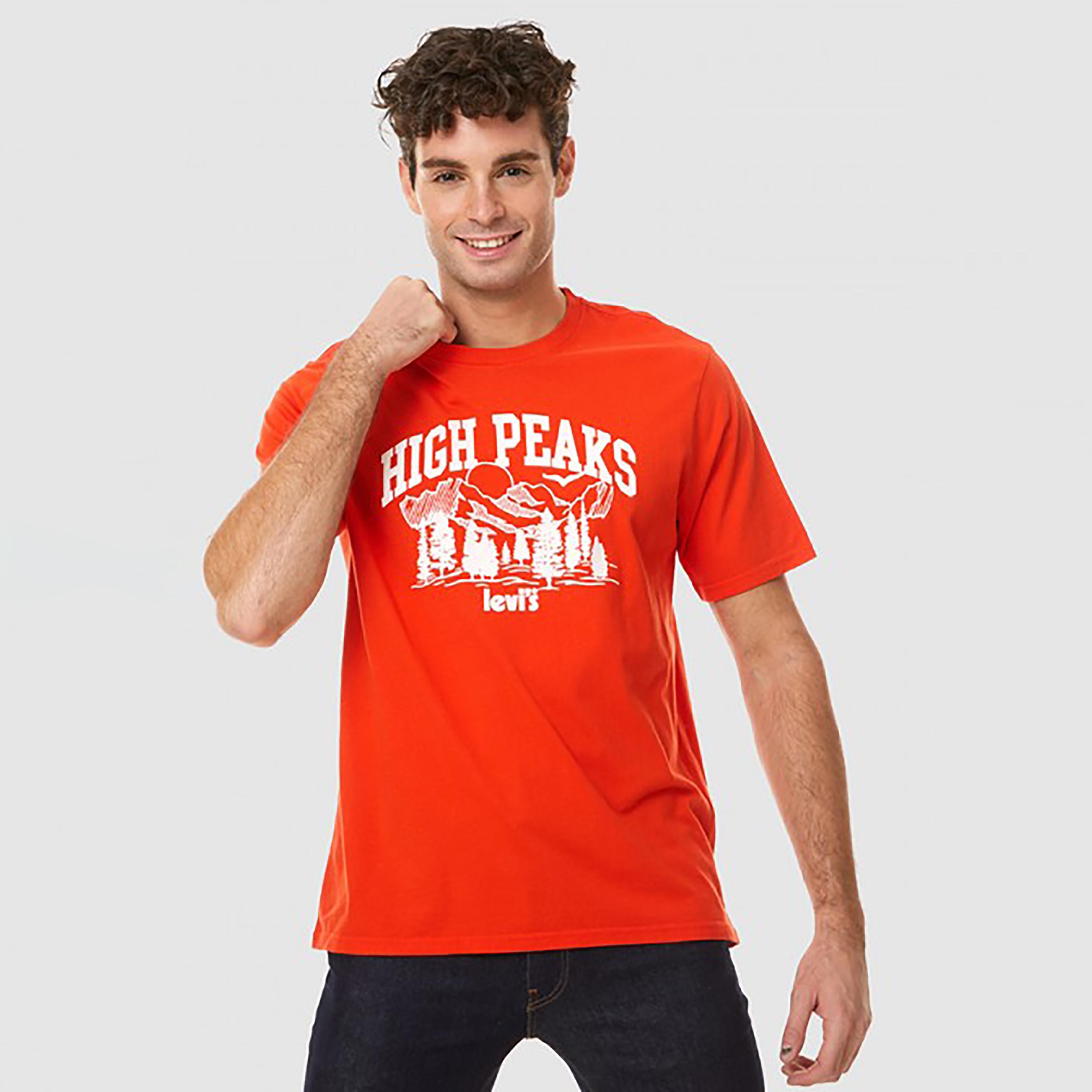 تيشيرت ليفايز بأكمام قصيرة وياقة دائرية مع جرافيك-men-clothing-tshirtsandpolos-tshirts-image-1