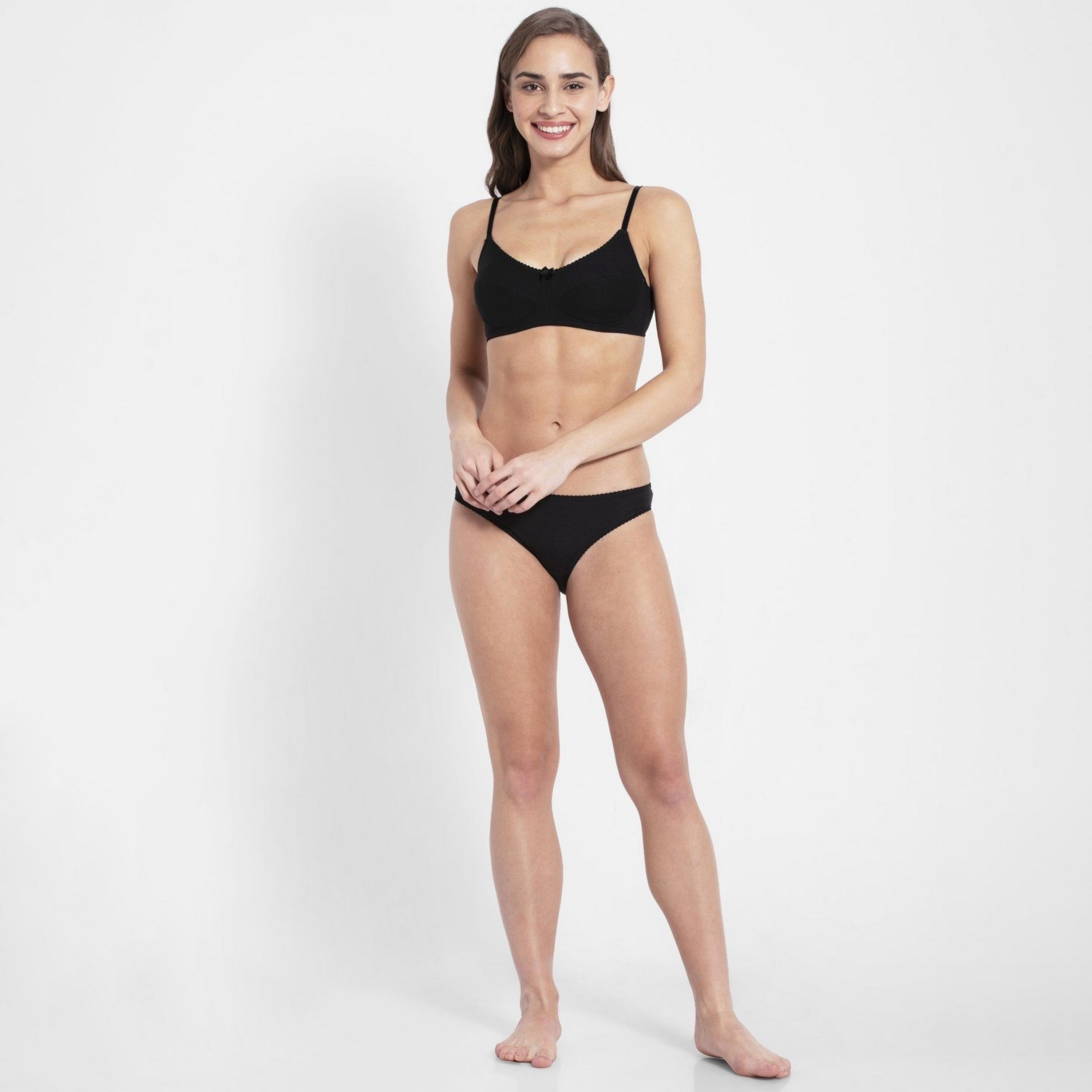 Jockey Plain Padded Non-Wired Women's Bra-women-clothing-lingerie-bras-image-4