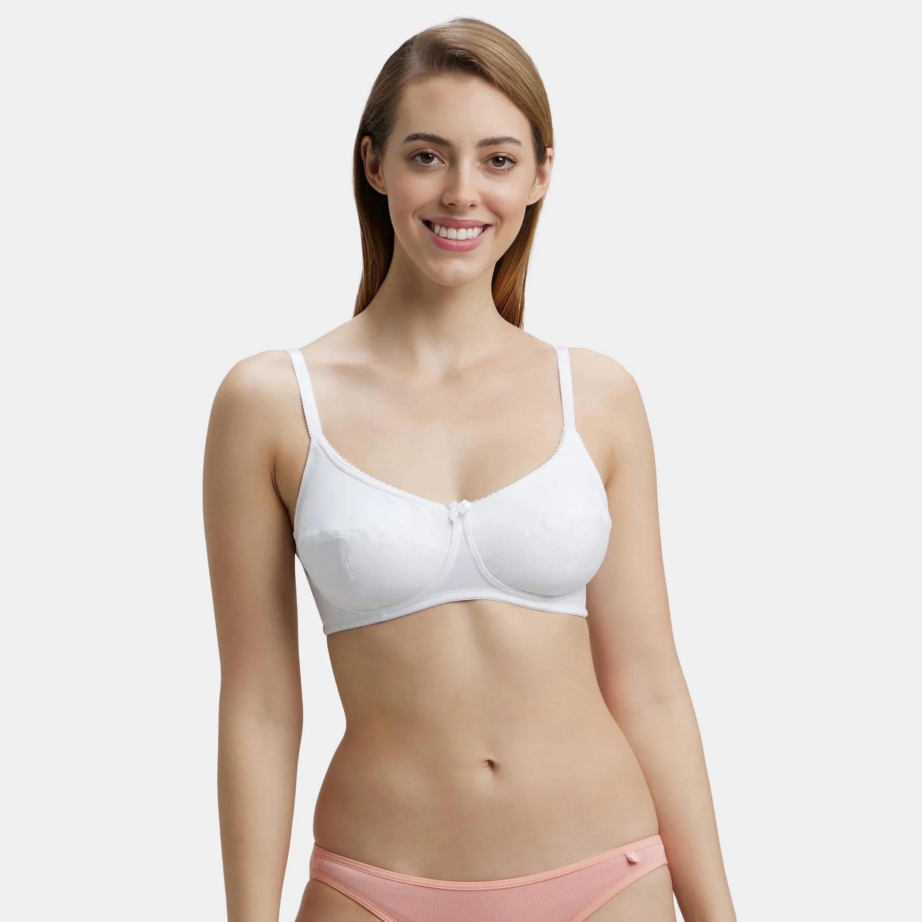 حمالة صدر نسائية مبطنة سادة بدون أسلاك من جوكي-women-clothing-lingerie-bras-image-1