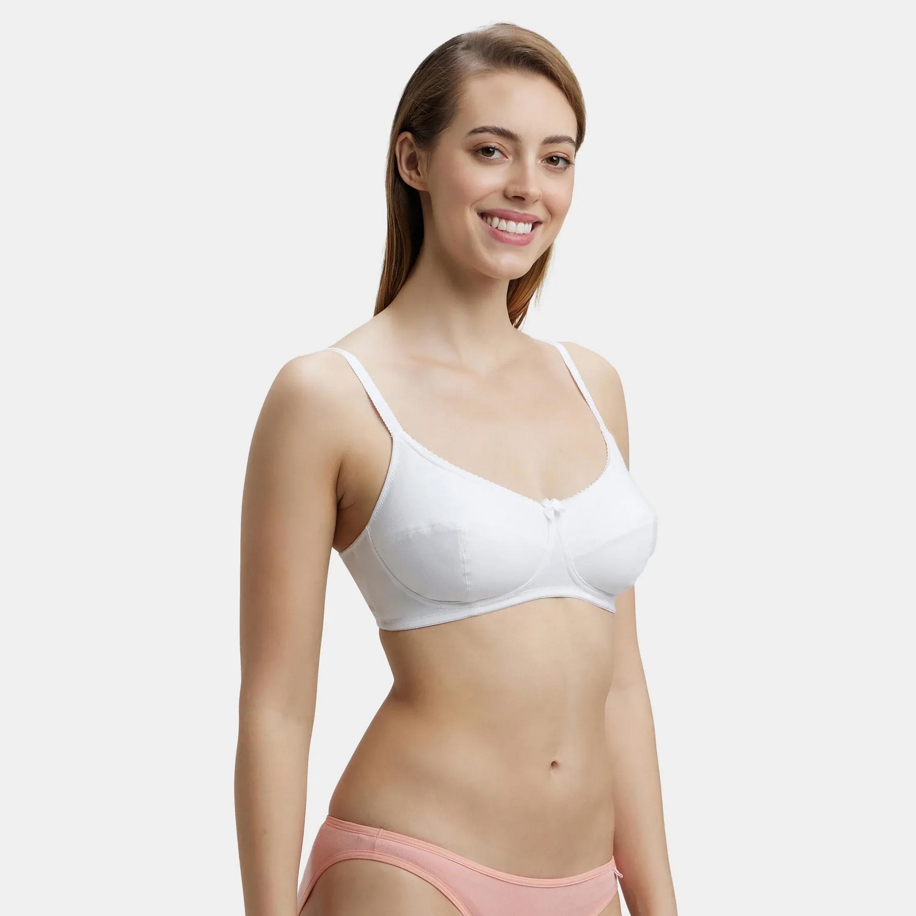 حمالة صدر نسائية مبطنة سادة بدون أسلاك من جوكي-women-clothing-lingerie-bras-image-3