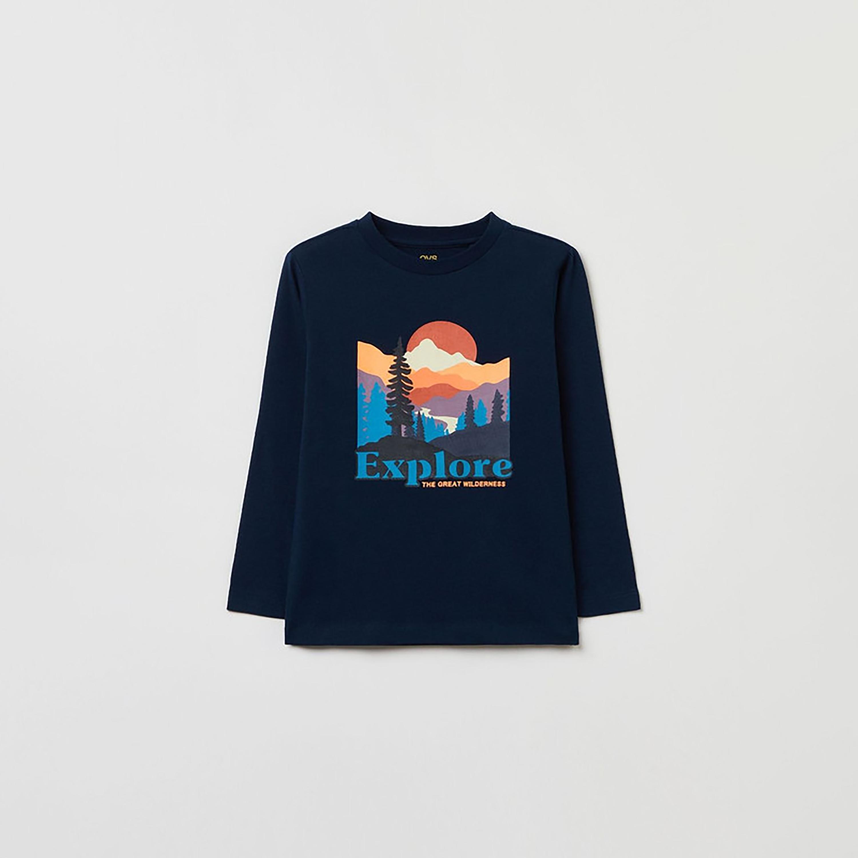 تي شيرت مطبوع بأكمام طويلة من اوه في اس-boys-clothing-tshirtsandpolos-image-1