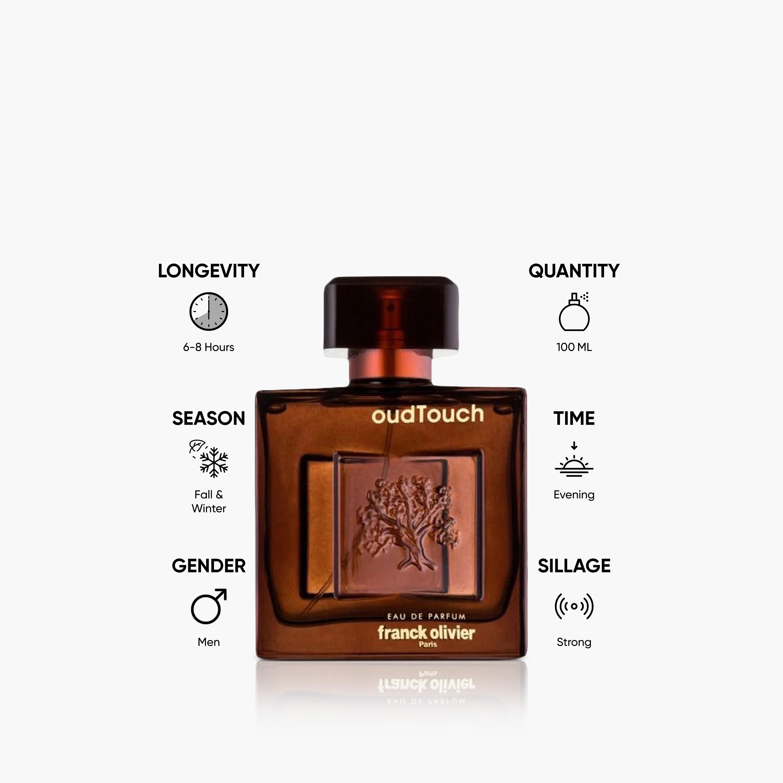 Franck Olivier Oud Touch Eau De Parfum Natural Spray for Men - 100 ml-beautyandpersonalcare-fragrance-men-image-5