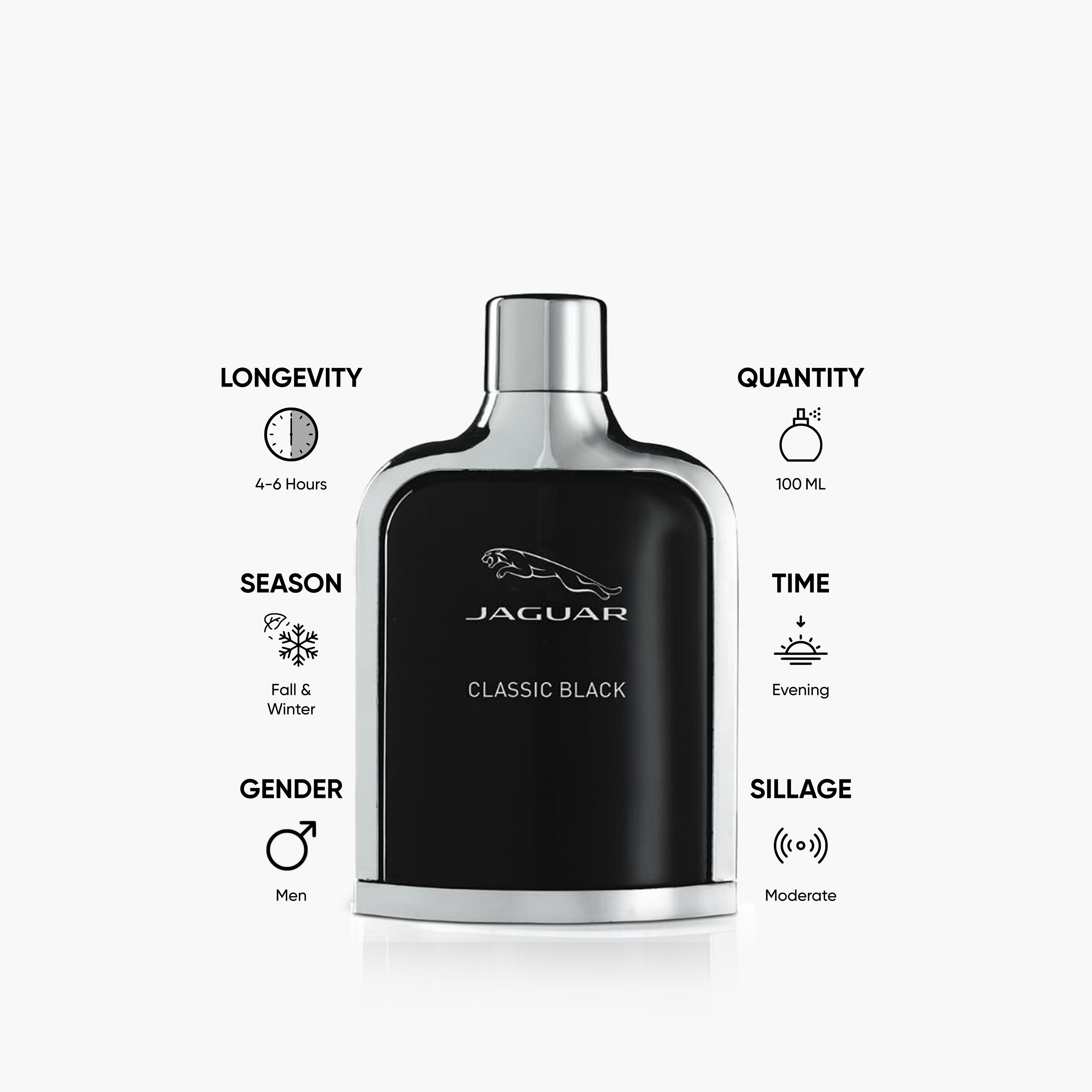 Jaguar Classic Black Eau De Toilette Vaporisateur Natural Spray-beautyandpersonalcare-fragrance-men-image-5