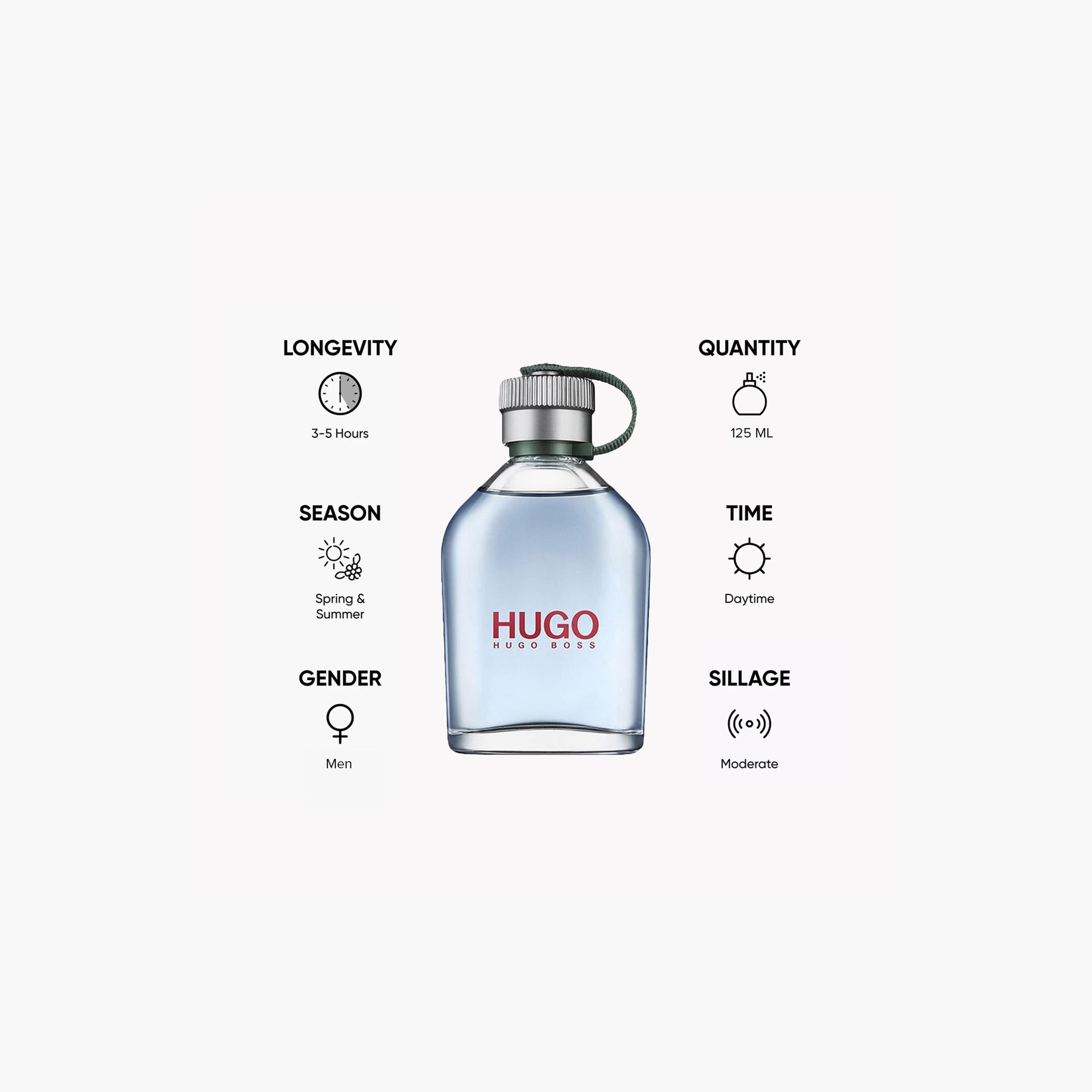 Hugo Boss Hugo Eau De Toilette Natural Spray for Men - 125 ml-beautyandpersonalcare-fragrance-men-image-5