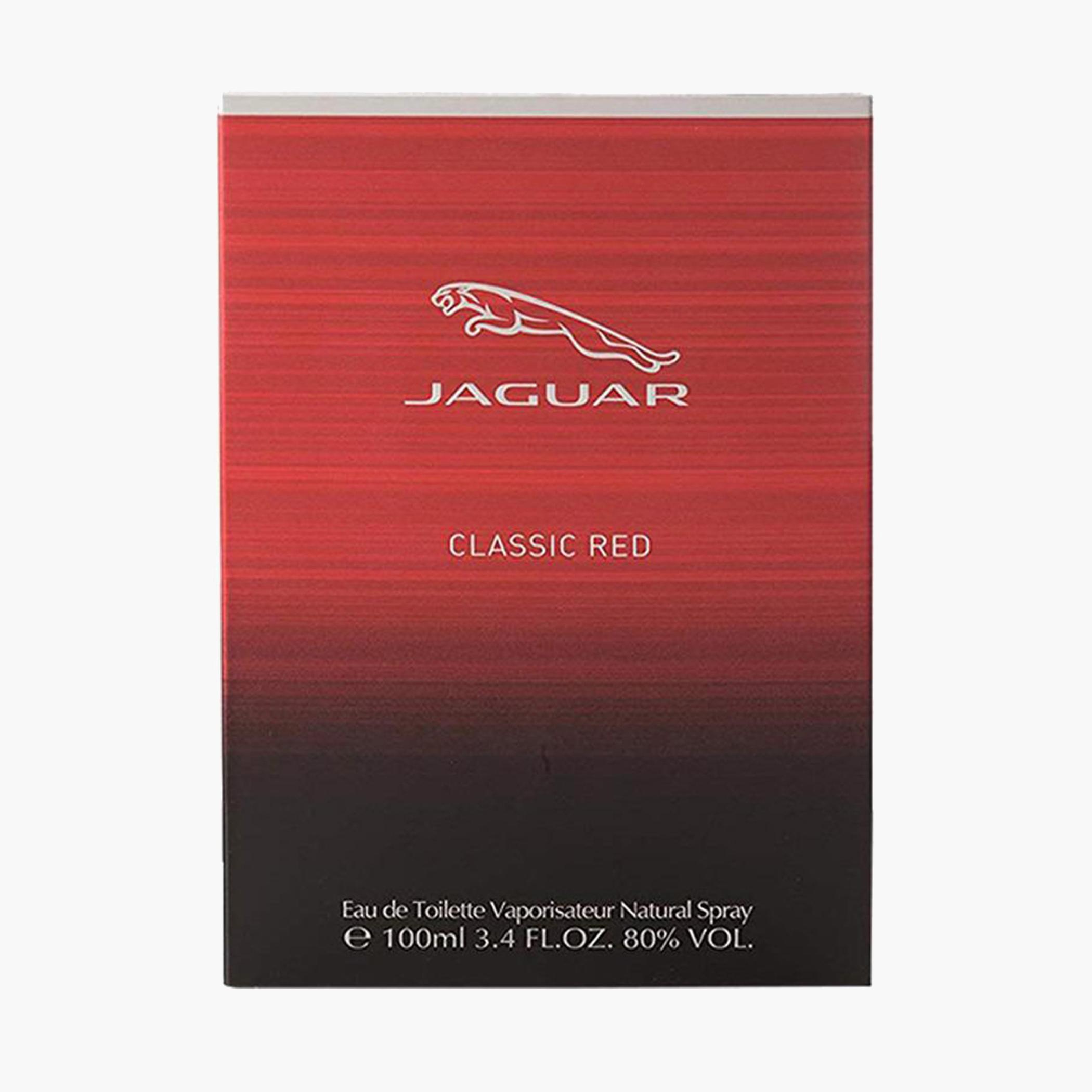 Jaguar Classic Red Eau De Toilette Vaporisateur for Men - 100 ml-beautyandpersonalcare-fragrance-men-image-3