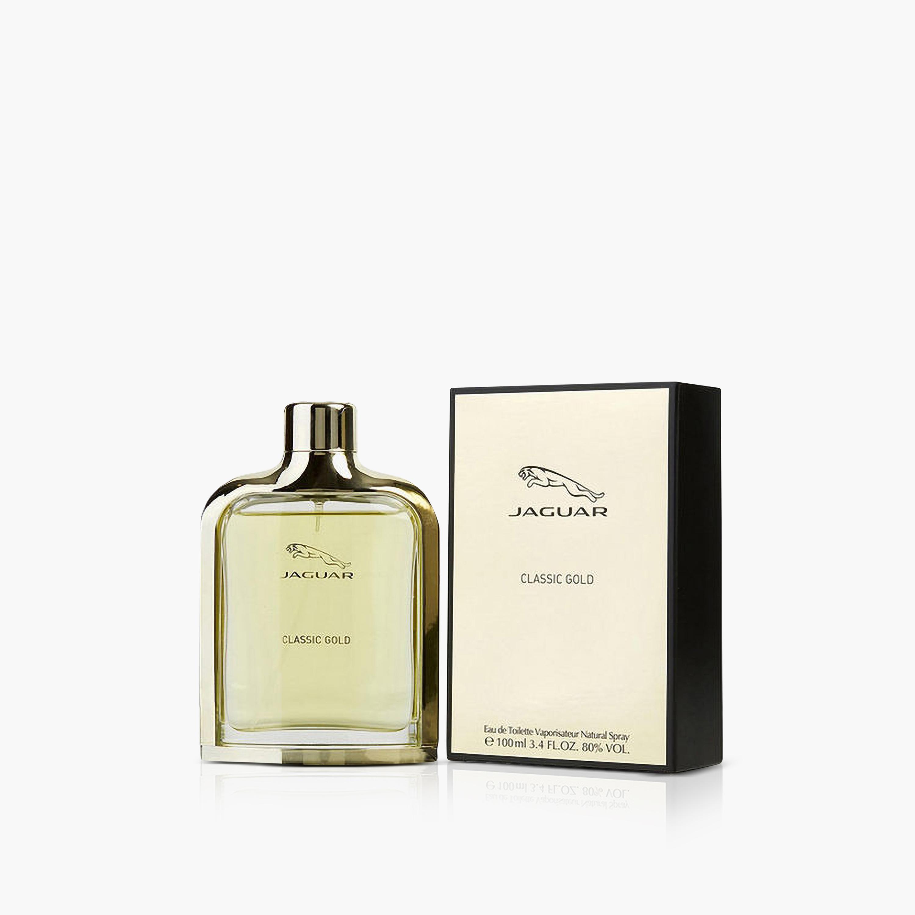 Jaguar Classic Gold Eau De Toilette Vaporisateur for Men - 100 ml-beautyandpersonalcare-fragrance-men-image-2