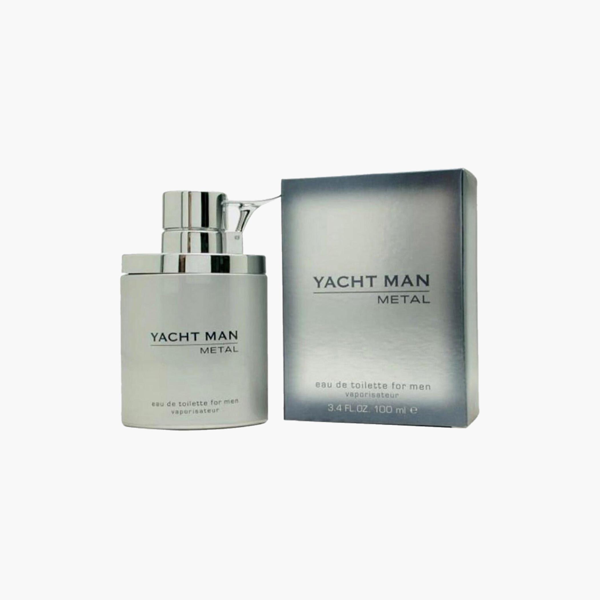 Yacht Man Metal Eau de Toilette Vaporisateur for Men - 100 ml-beautyandpersonalcare-fragrance-men-image-2