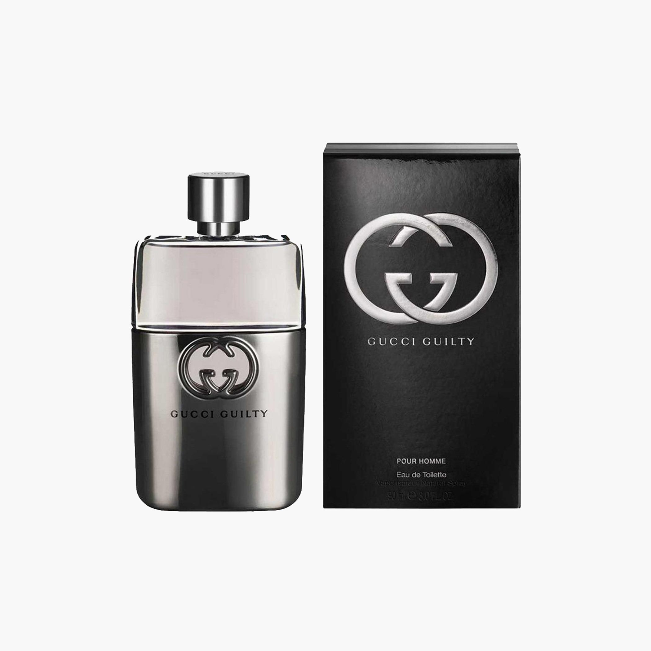 Gucci Guilty Pour Homme Eau De Toilette Spray for Men - 90 ml-beautyandpersonalcare-fragrance-men-image-2