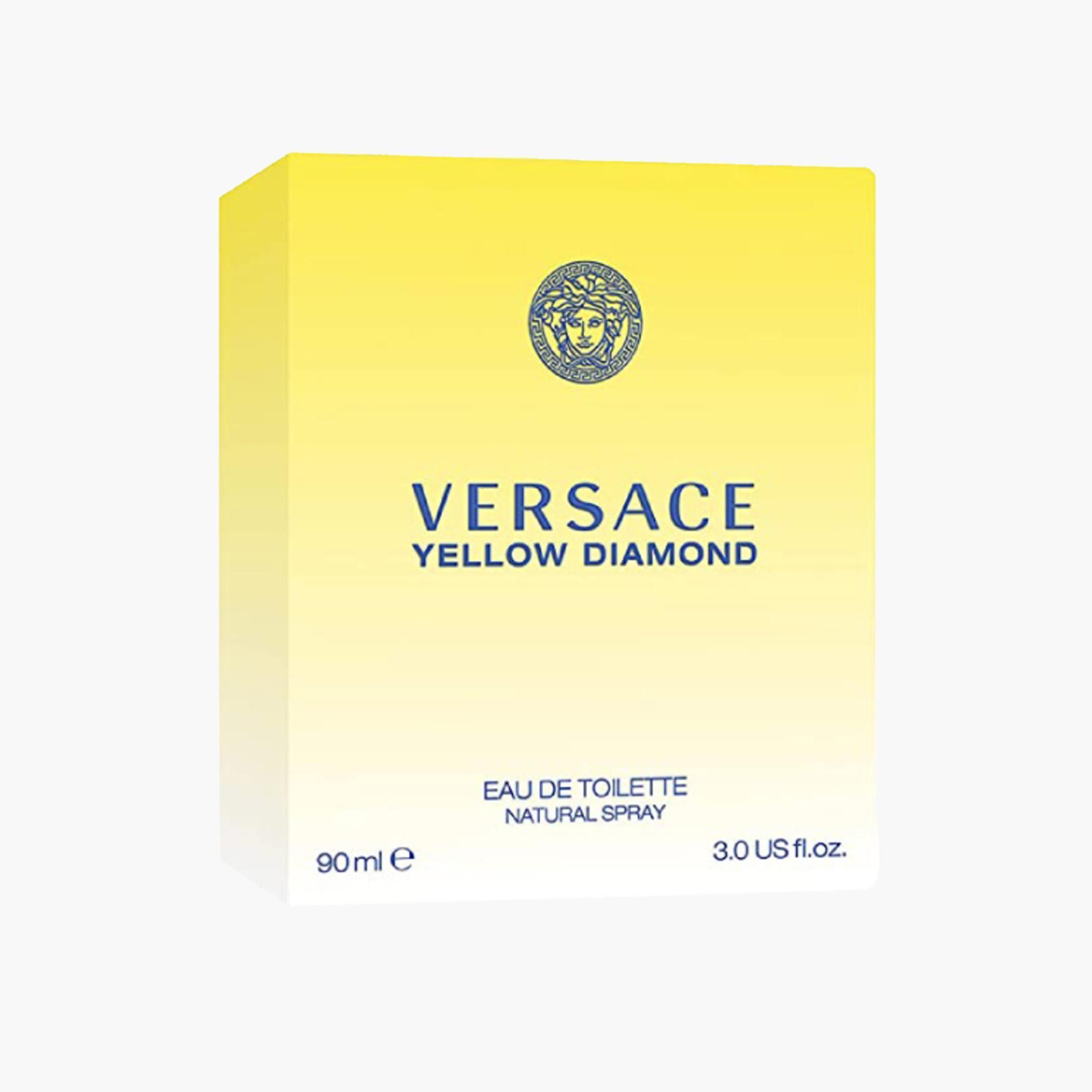 Versace Women's Yellow Diamond Eau De Toilette Spray - 90 ml-beautyandpersonalcare-fragrance-women-image-3