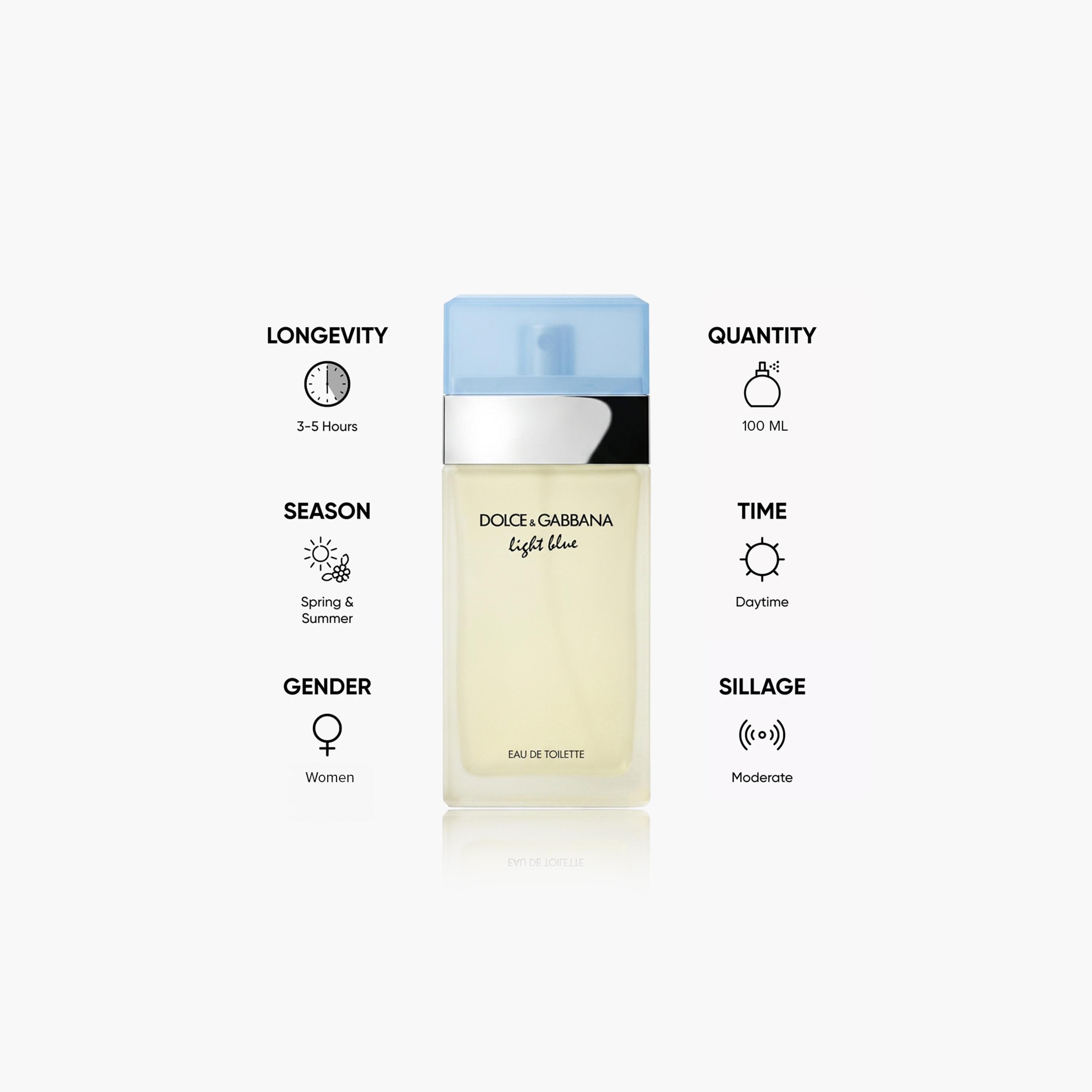 Dolce & Gabbana Light Blue Eau de Toilette for Women - 100 ml-beautyandpersonalcare-fragrance-women-image-4