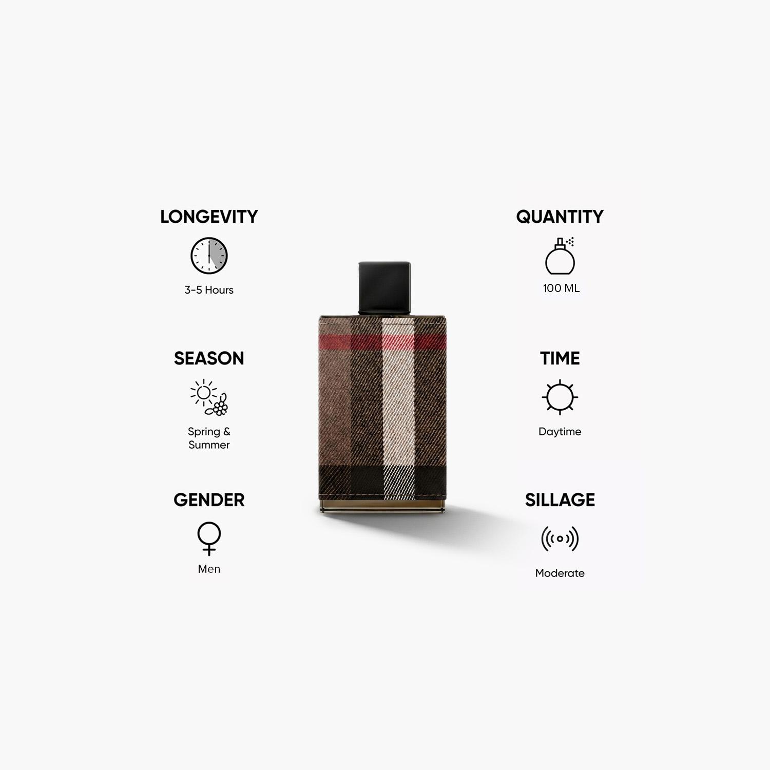 Burberry London Men's Eau De Toilette Spray - 100 ml-beautyandpersonalcare-fragrance-unisex-image-5