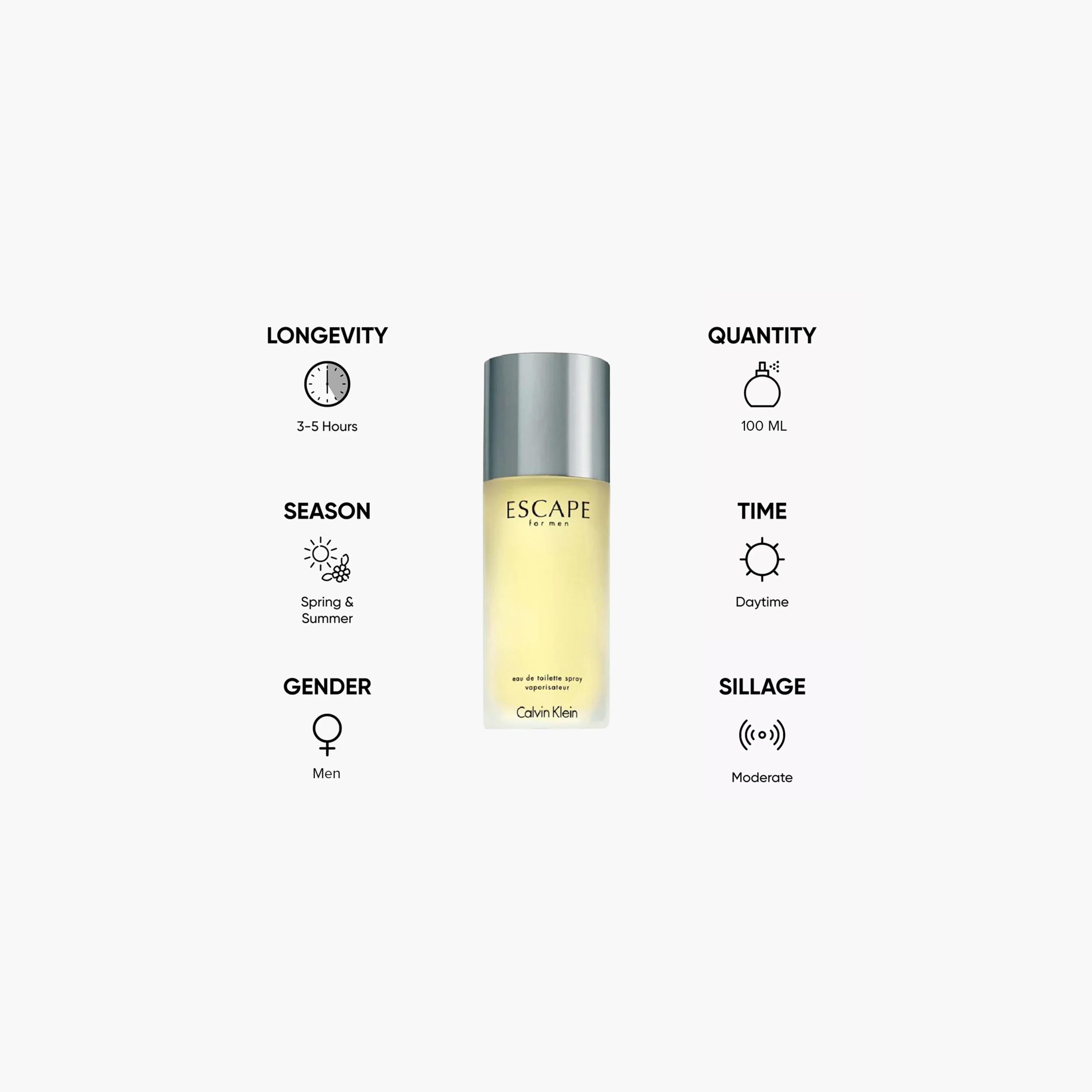 Calvin Klein Escape Eau de Toilette for Men - 100 ml-beautyandpersonalcare-fragrance-men-image-3
