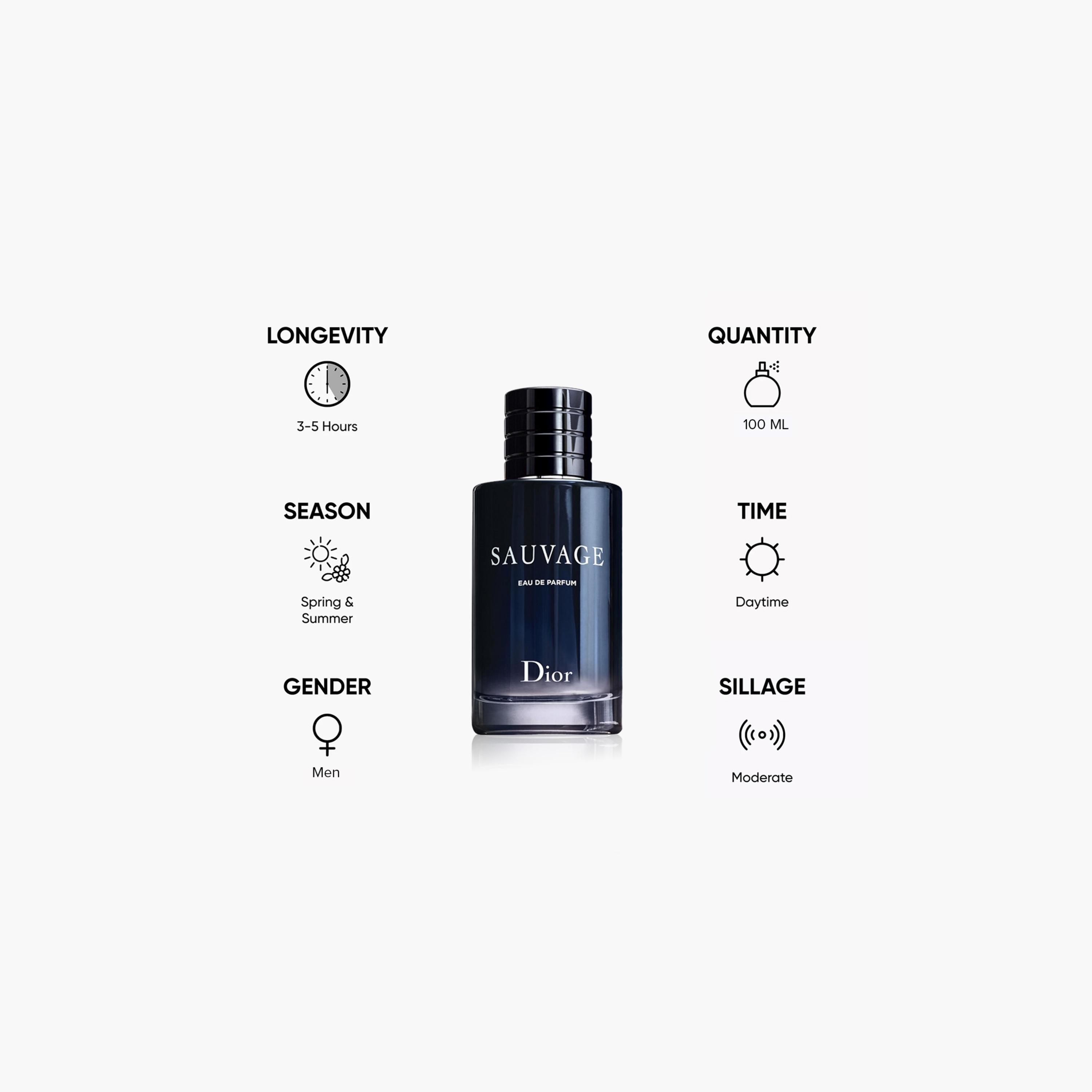Dior Sauvage Eau de Parfum for Men - 100 ml-beautyandpersonalcare-fragrance-men-image-1