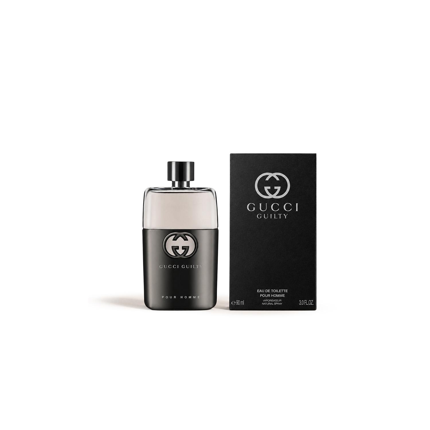 Gucci Guilty Pour Homme Eau De Toilette Spray for Men - 90 ml-beautyandpersonalcare-fragrance-men-image-2