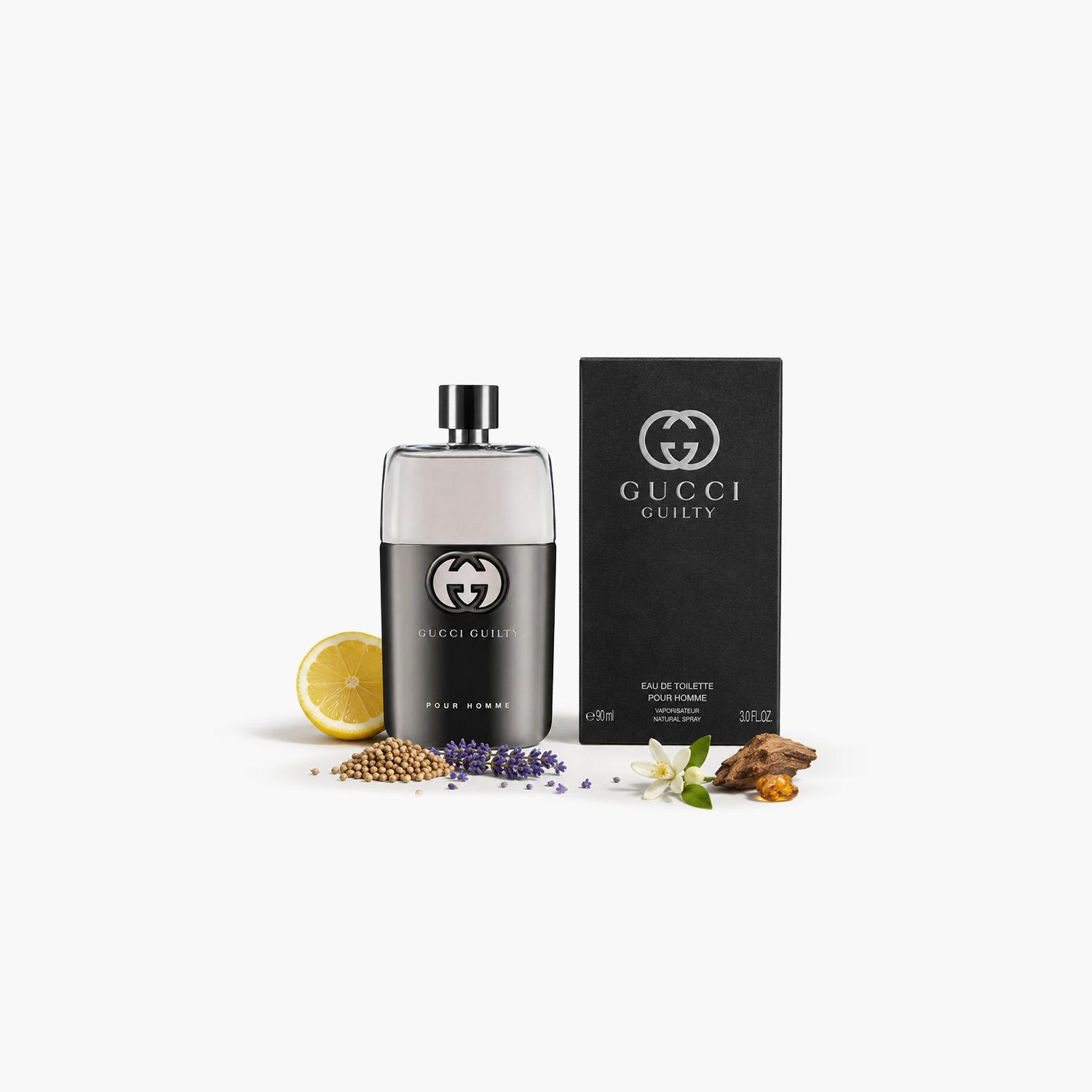Gucci Guilty Pour Homme Eau De Toilette Spray for Men - 90 ml-beautyandpersonalcare-fragrance-men-image-3