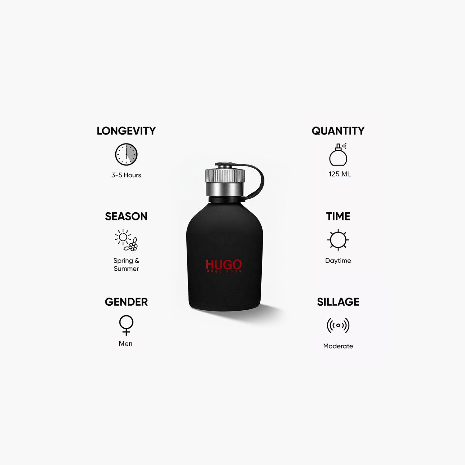 Hugo Boss Just Different Eau De Toilette Perfume for Men - 125 ml-beautyandpersonalcare-fragrance-men-image-5