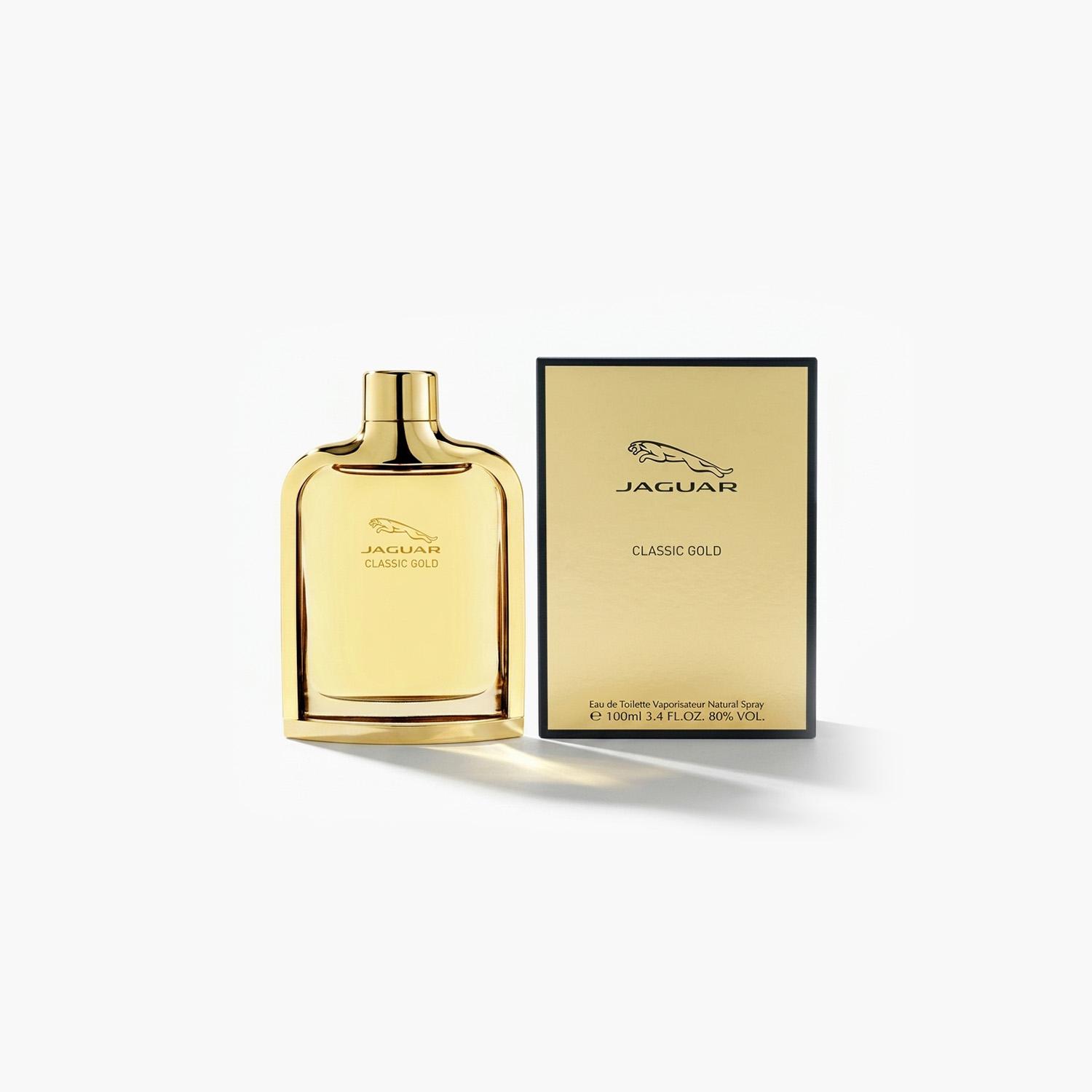 Jaguar Classic Gold Eau De Toilette Vaporisateur for Men - 100 ml-beautyandpersonalcare-fragrance-men-image-2