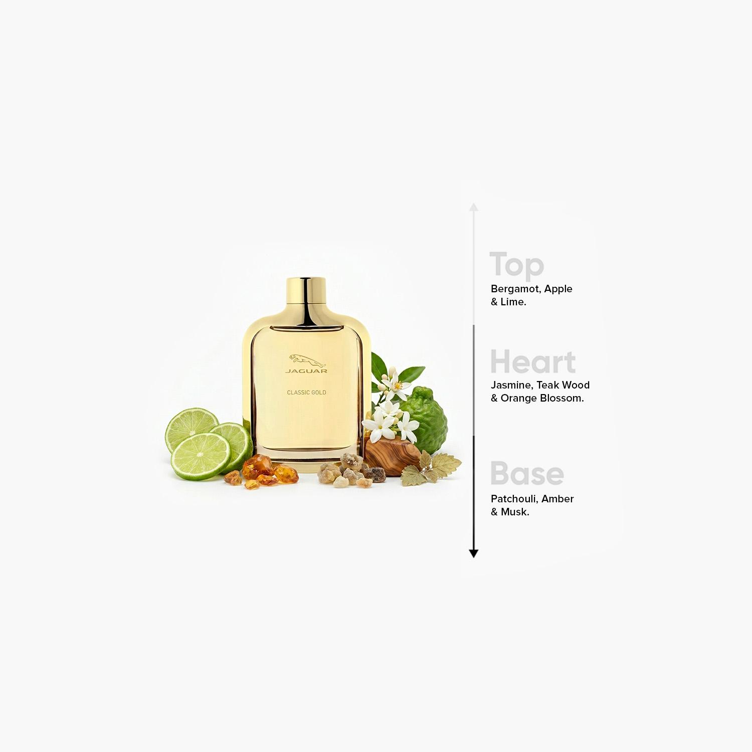 Jaguar Classic Gold Eau De Toilette Vaporisateur for Men - 100 ml-beautyandpersonalcare-fragrance-men-image-4