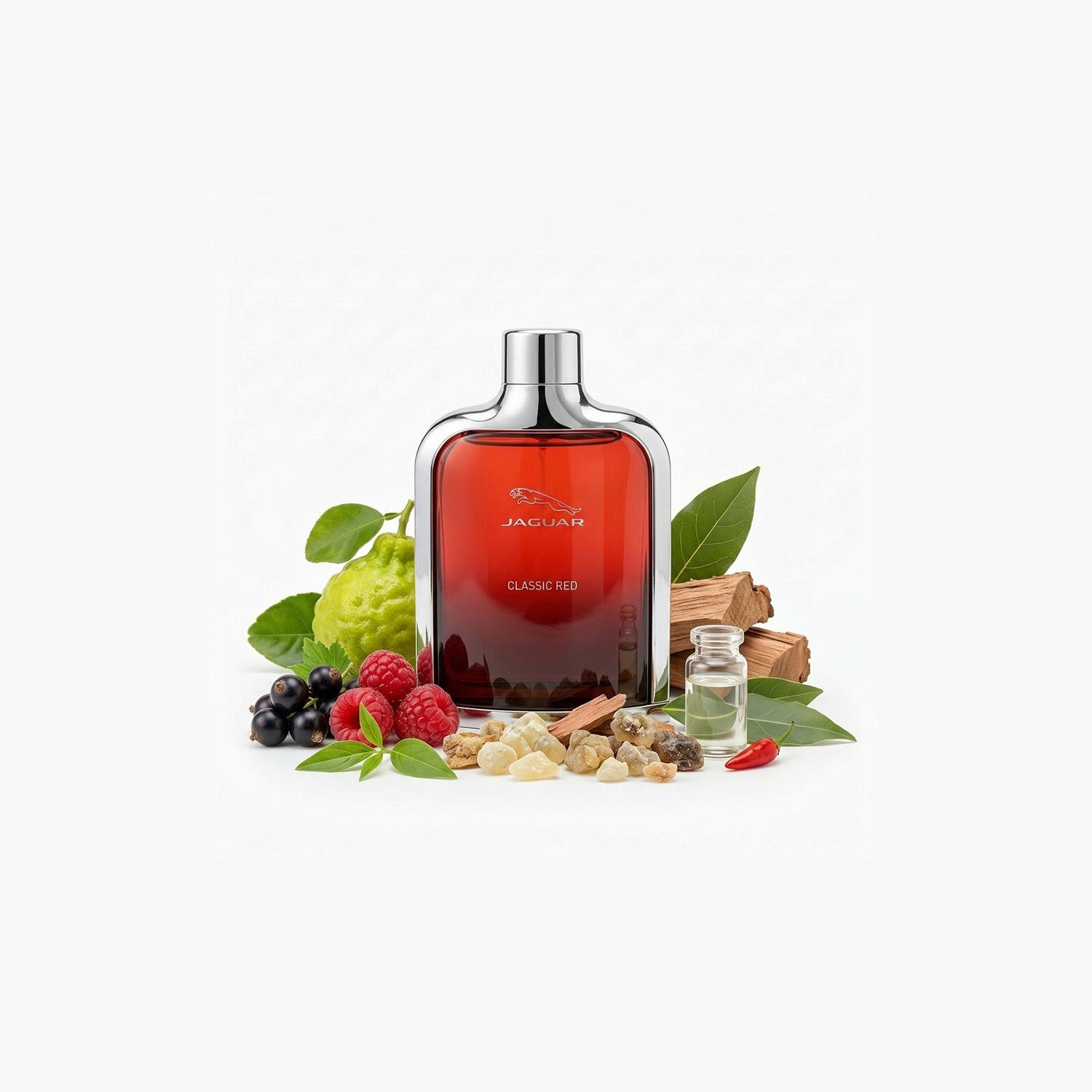 Jaguar Classic Red Eau De Toilette Vaporisateur for Men - 100 ml-beautyandpersonalcare-fragrance-men-image-3