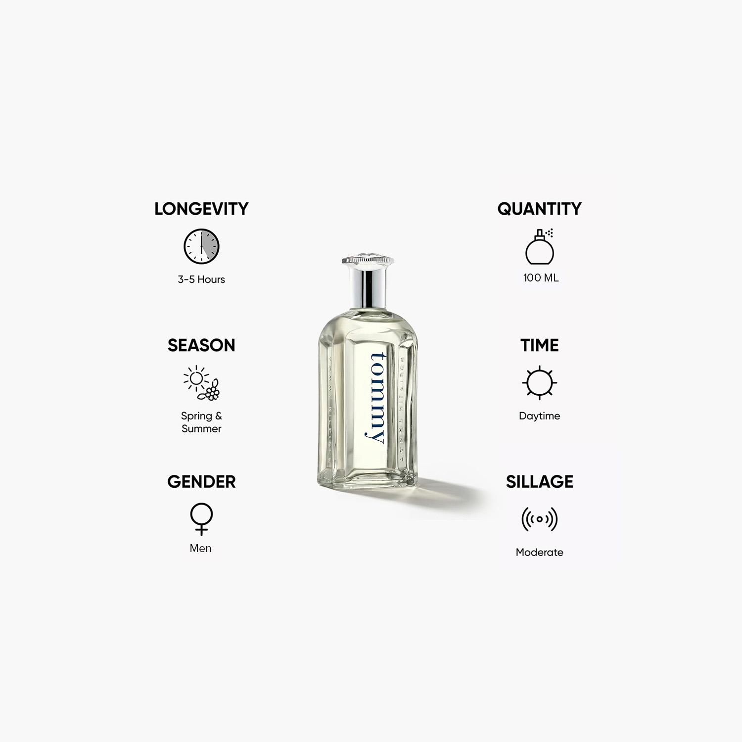 Tommy Hilfiger Tommy Eau de Toilette Spray for Men - 100 ml-beautyandpersonalcare-fragrance-men-image-5