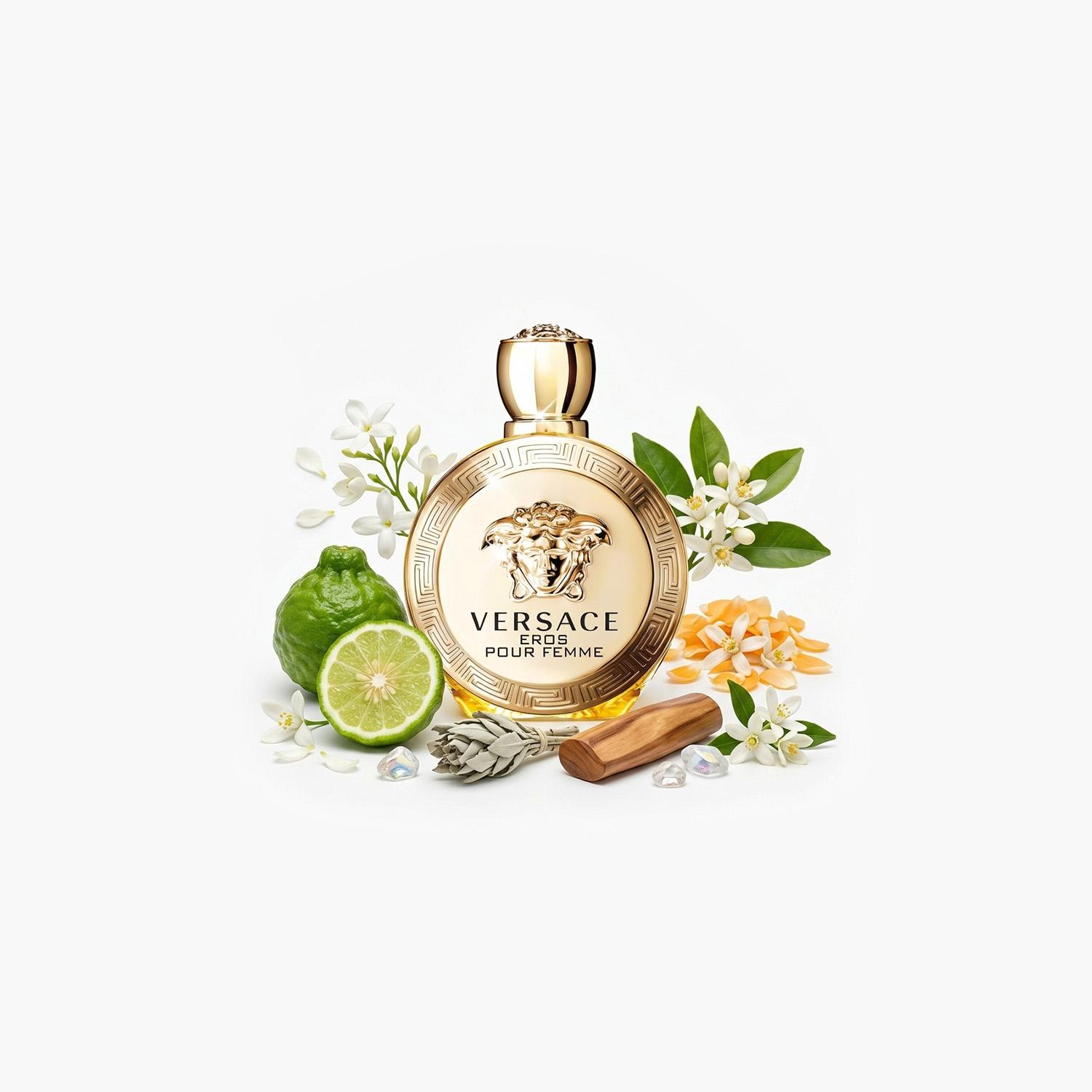 Versace Eros Pour Femme Eau de Parfum Natural Spray for Women - 100 ml-beautyandpersonalcare-fragrance-women-image-3