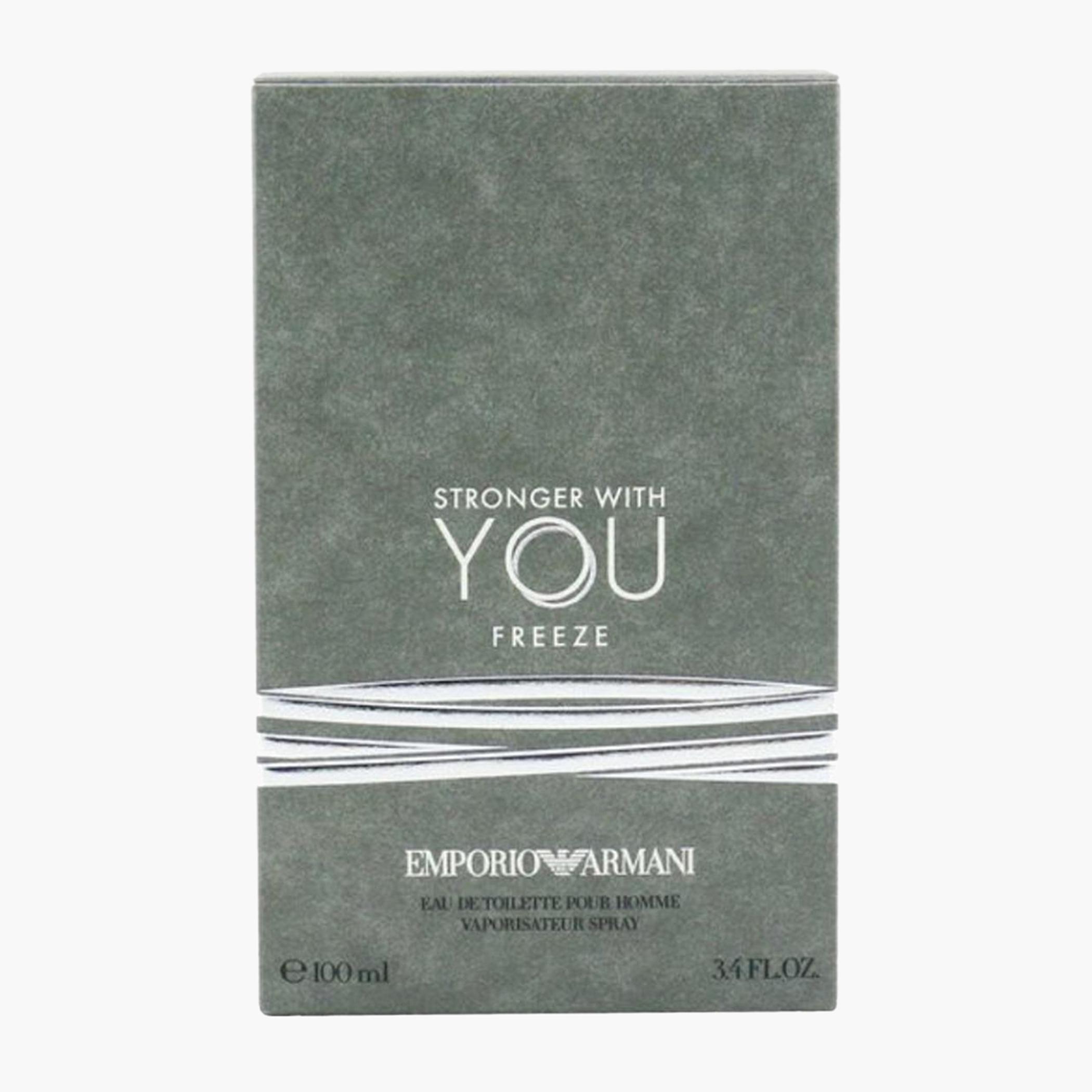 Emporio Armani Stronger With You Freeze Eau de Toilette for Men - 100 ml-beautyandpersonalcare-fragrance-men-image-3