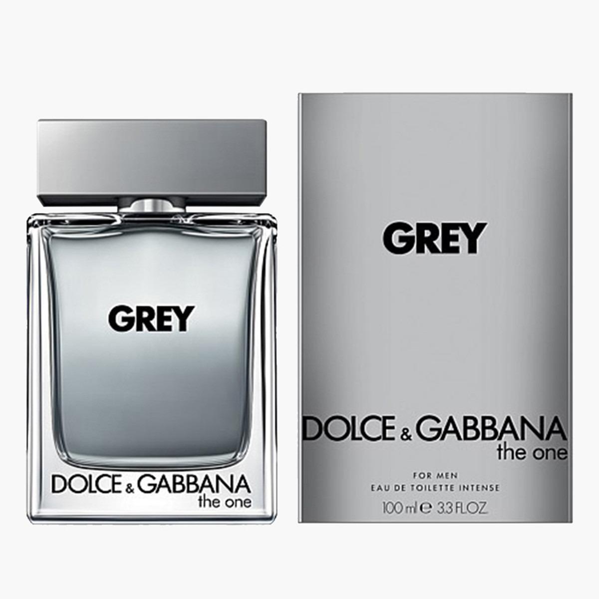 Dolce & Gabbana One Grey Eau De Toilette Intense Spray for Men -100 ml-beautyandpersonalcare-fragrance-men-image-1