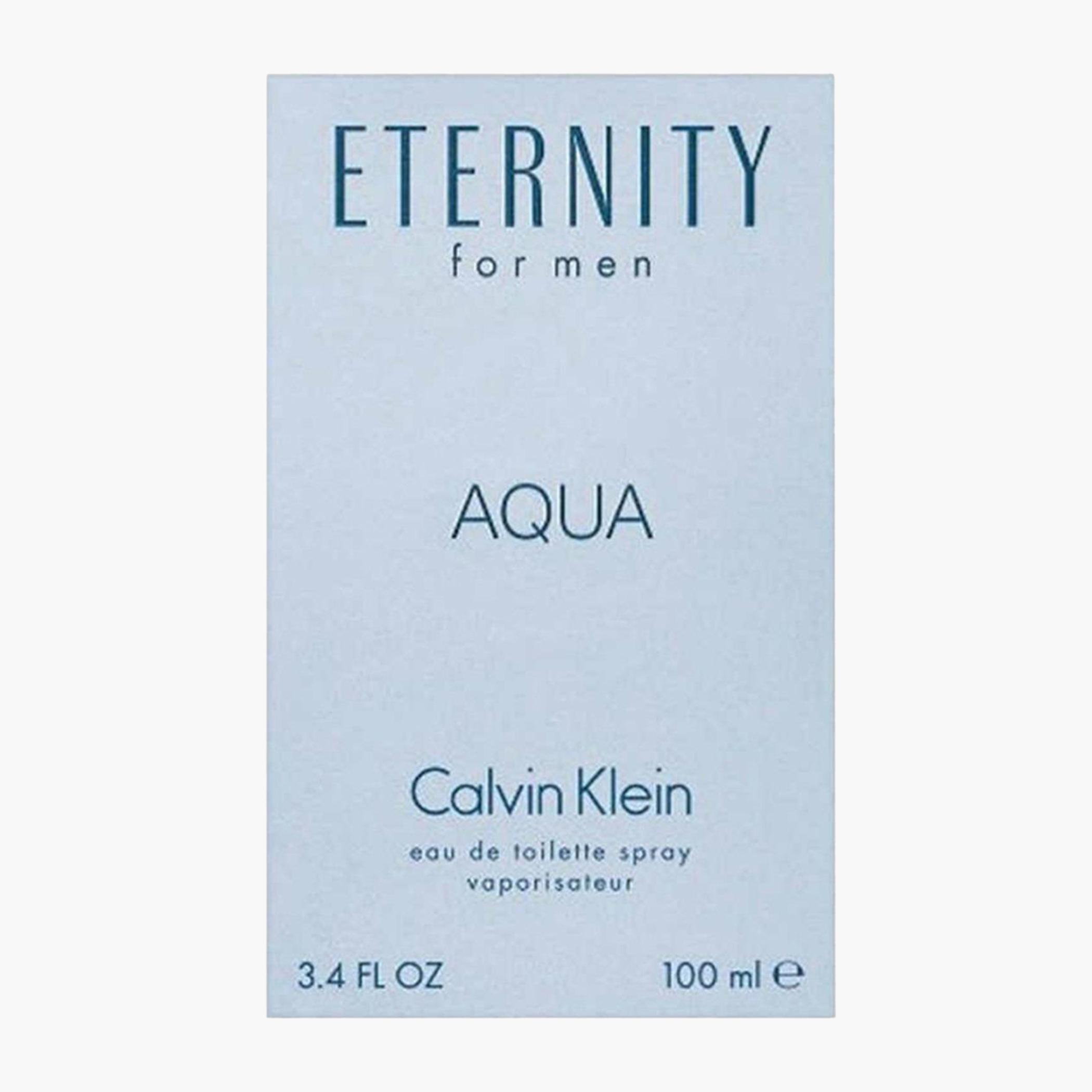 Calvin Klein Eternity Aqua Eau de Toilette for Men - 100 ml-beautyandpersonalcare-fragrance-men-image-3