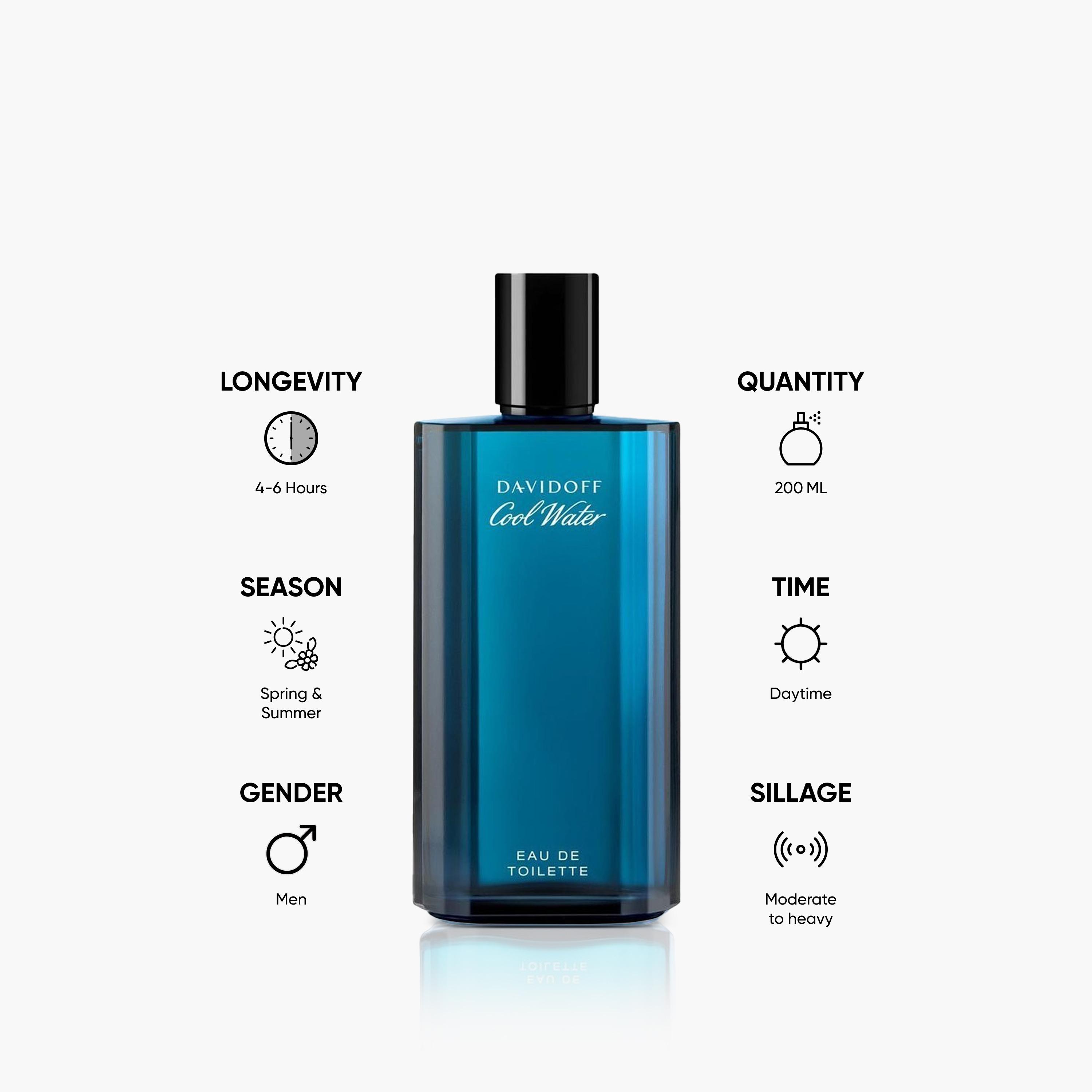 Davidoff Cool Water Eau De Toilette Spray - 200 ml-beautyandpersonalcare-fragrance-men-image-5