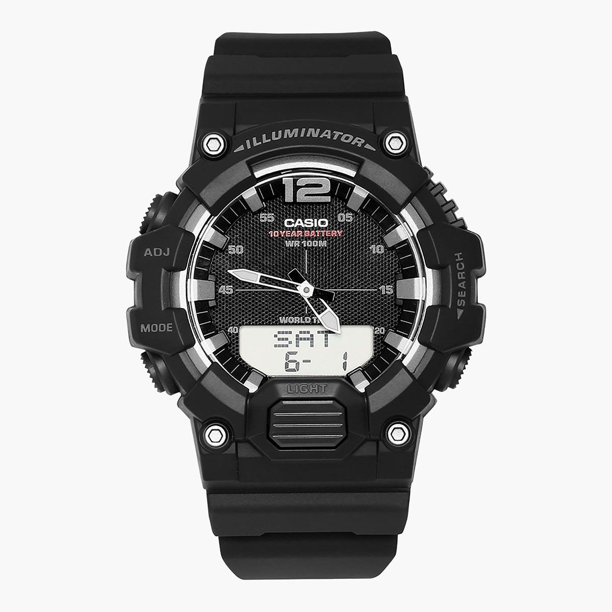 HDC-700-1AVDF- راقب حزام راتنج تناظرية/ رقمية أسود ملك الرجال كاسيو-men-watchesandjewellery-watches-image-1