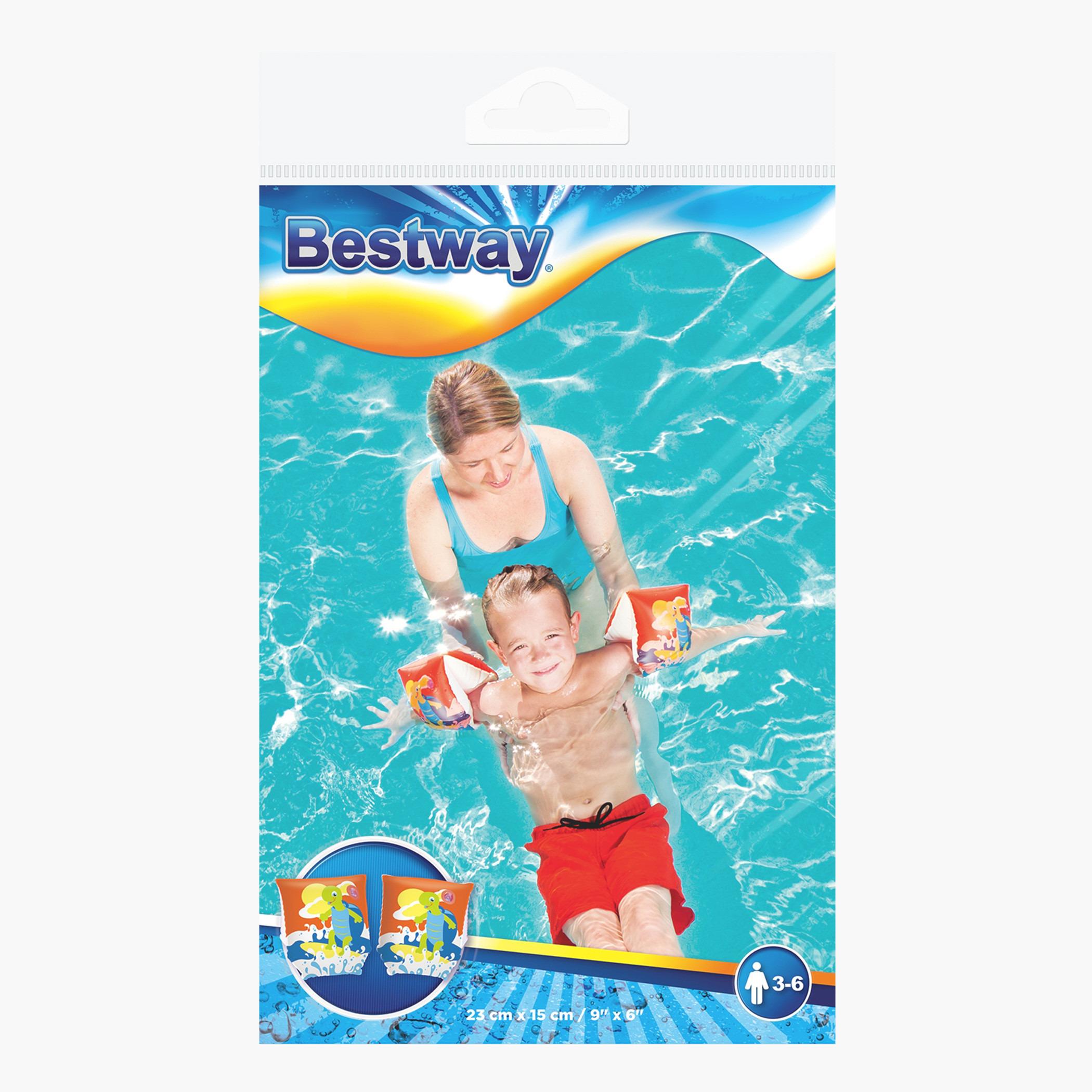 Bestway Turtle Armbands Set - 23 x 15 cms-girls-clothing-swimwear-image-2