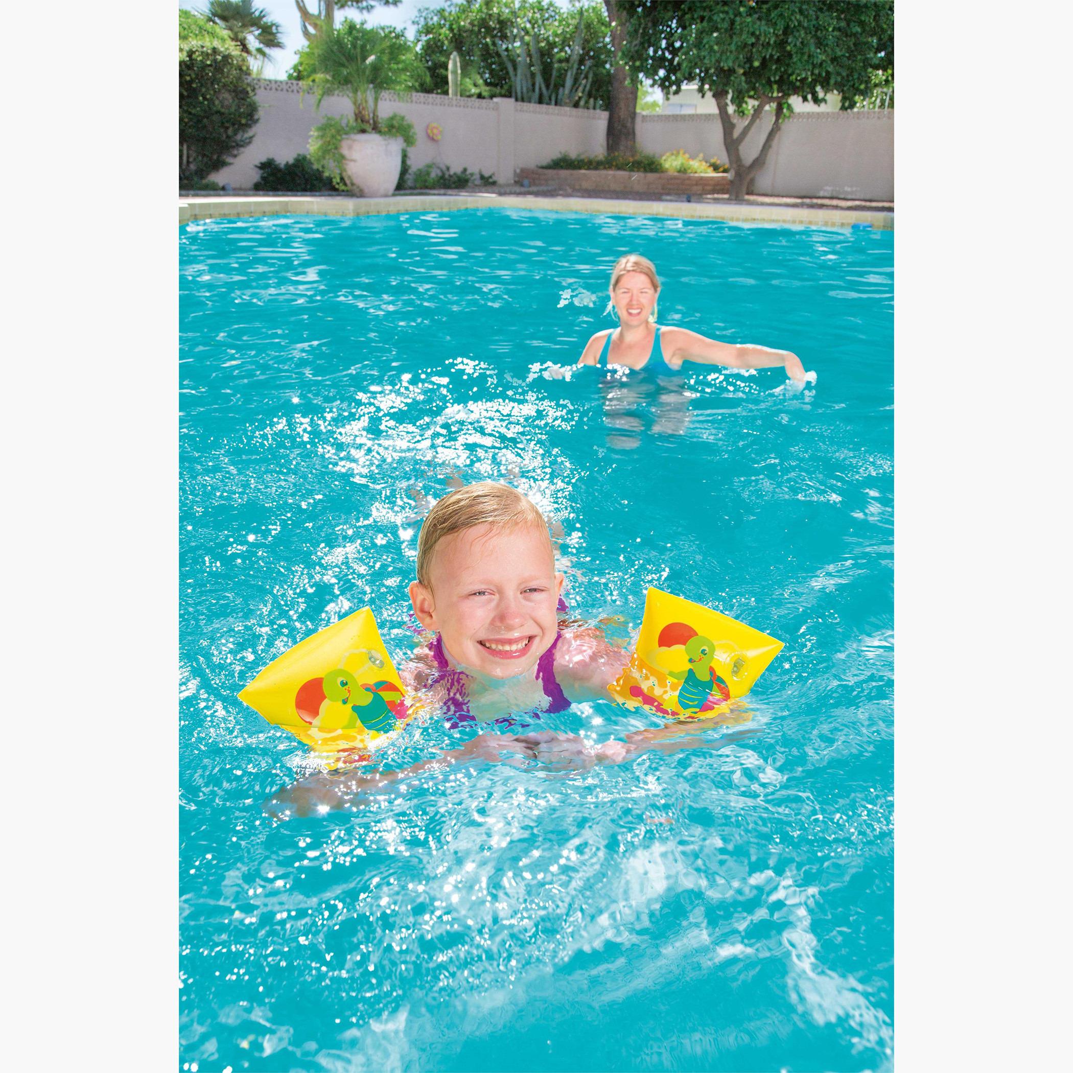 Bestway Turtle Armbands Set - 23 x 15 cms-girls-clothing-swimwear-image-3