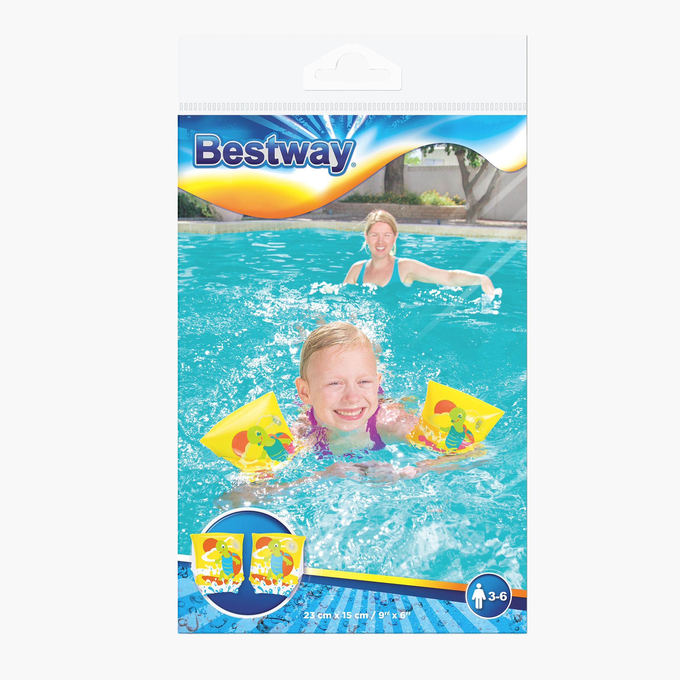 Bestway Turtle Armbands Set - 23 x 15 cms-girls-clothing-swimwear-image-4