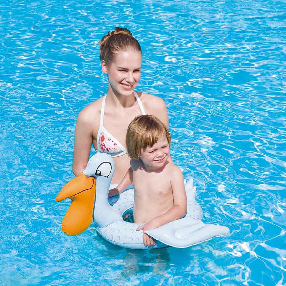 Bestway Animal Swim Ring - 64x56 cms-toys-outdoor-poolandbeach-poolaccessories-image-1