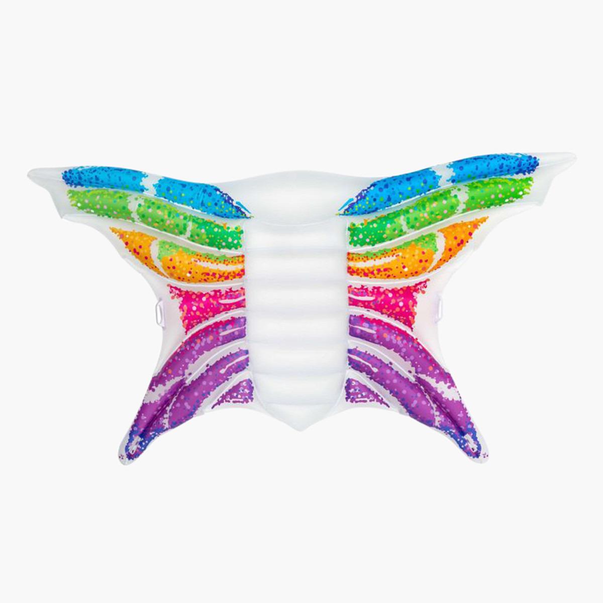Bestway Inflatable Rainbow Butterfly Pool Float - 294 x 193 cms-toys-outdoor-poolandbeach-floatsandboats-image-1