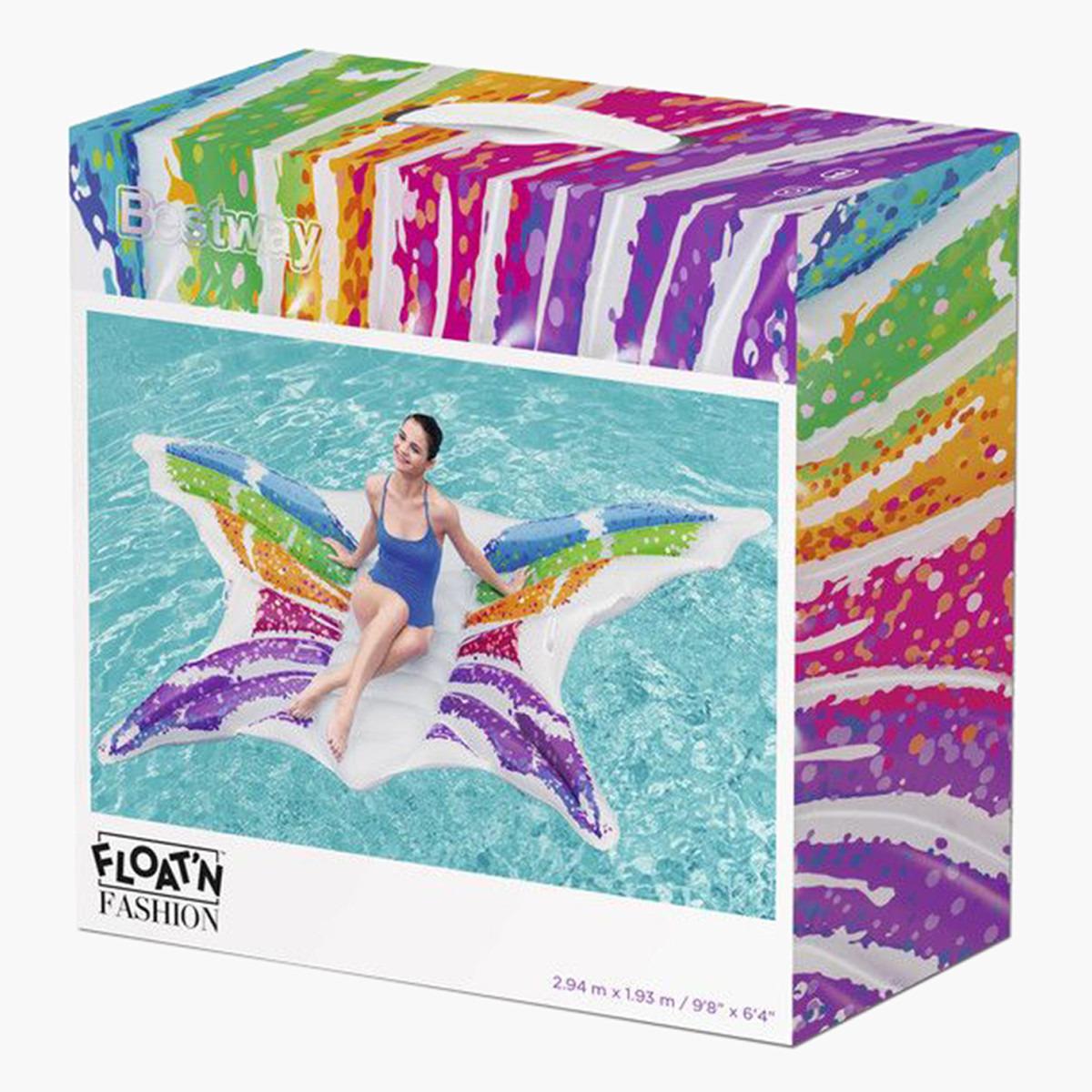Bestway Inflatable Rainbow Butterfly Pool Float - 294 x 193 cms-toys-outdoor-poolandbeach-floatsandboats-image-5