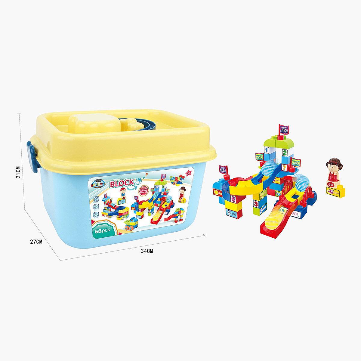 Hoda Way Blocks Set - 68 Pieces-toys-buildingblocks-blocks-image-1