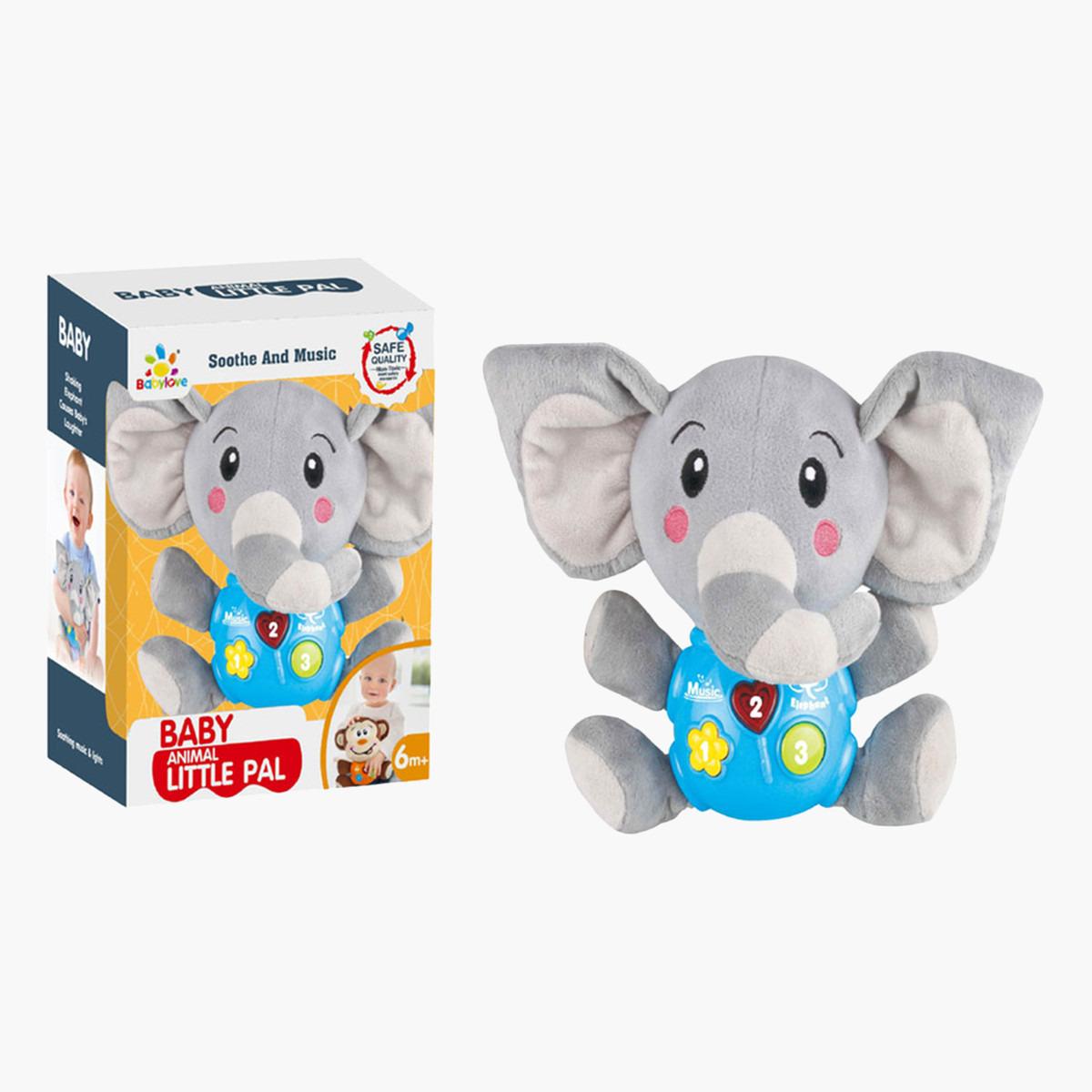لعبة الرفيق الصغير الموسيقية الناعمة بتصميم حيوان من بيبي لاف-toys-babyandtoddlertoys-lightsandmusicaltoys-image-3