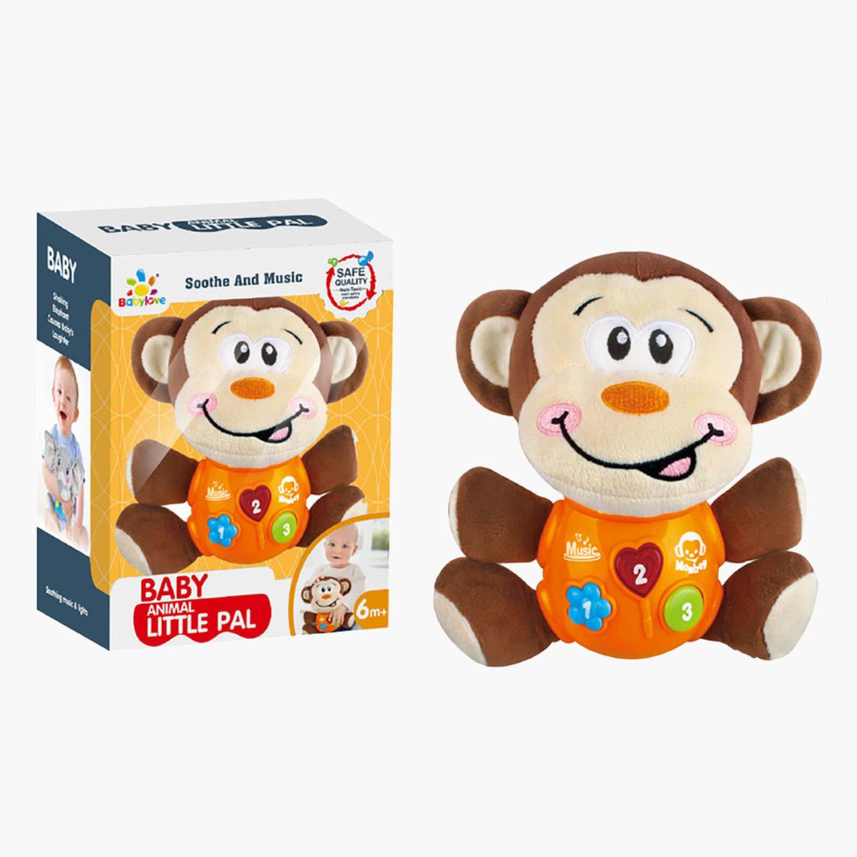 لعبة الرفيق الصغير الموسيقية الناعمة بتصميم حيوان من بيبي لاف-toys-babyandtoddlertoys-lightsandmusicaltoys-image-3