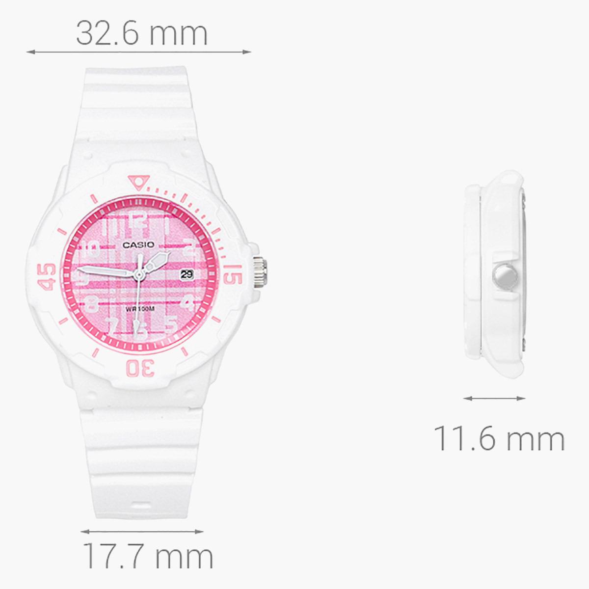 Casio Women's White Analog Resin Strap Watch -LRW-200H-4CVDF-women-watchesandjewellery-watches-image-3