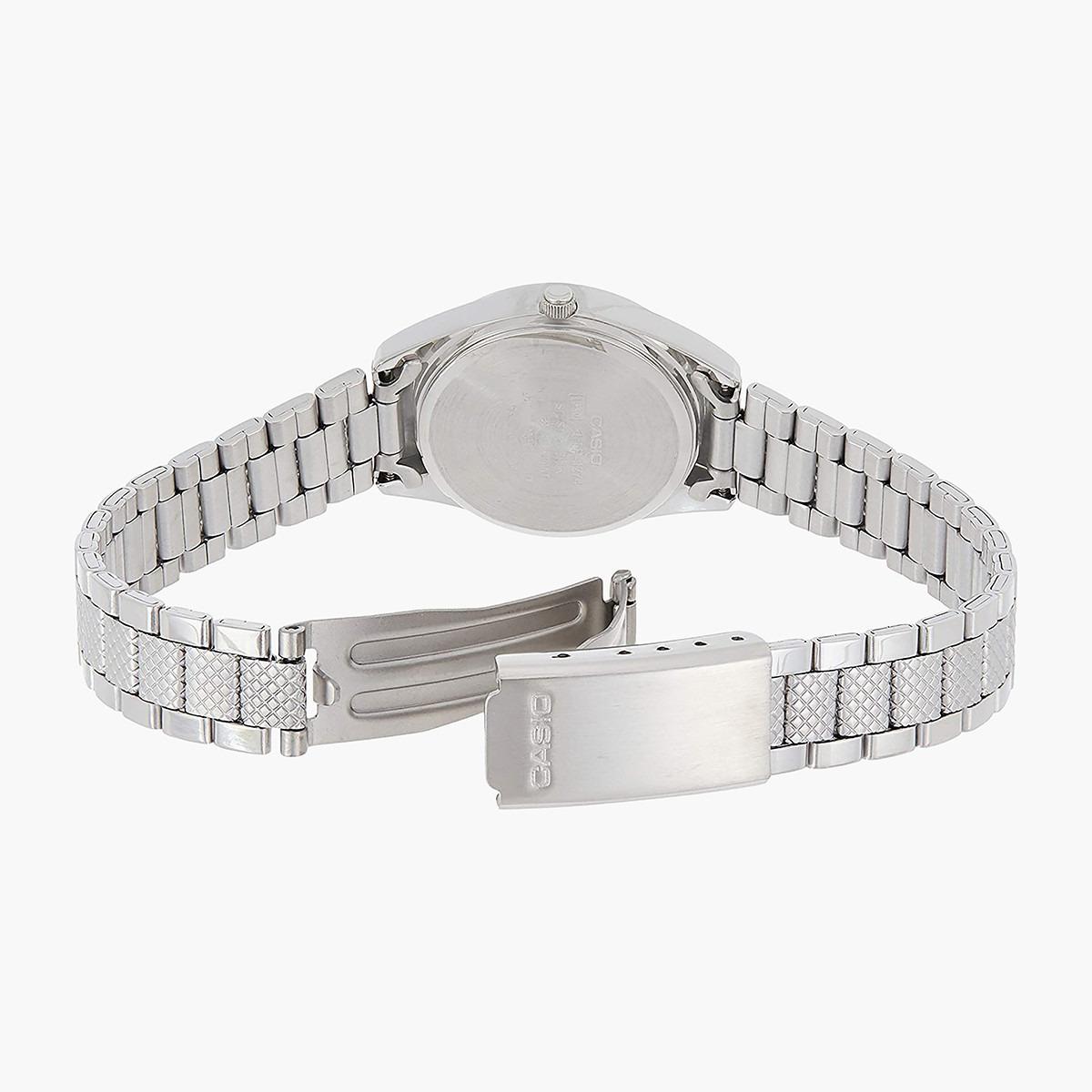 LTP-1274D-1ADF- راقب حزام ستانليس ستيل تناظرية فضة للنساء كاسيو-women-watchesandjewellery-watches-image-2