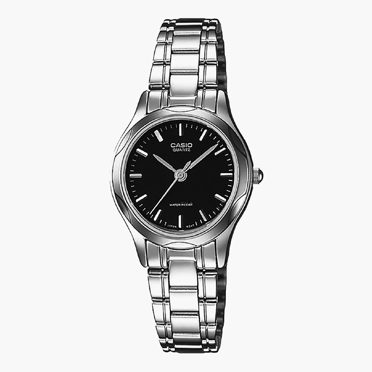 Casio Women Silver Analog Stainless Steel Strap Watch - LTP-1275D-1ADF-women-watchesandjewellery-watches-image-1
