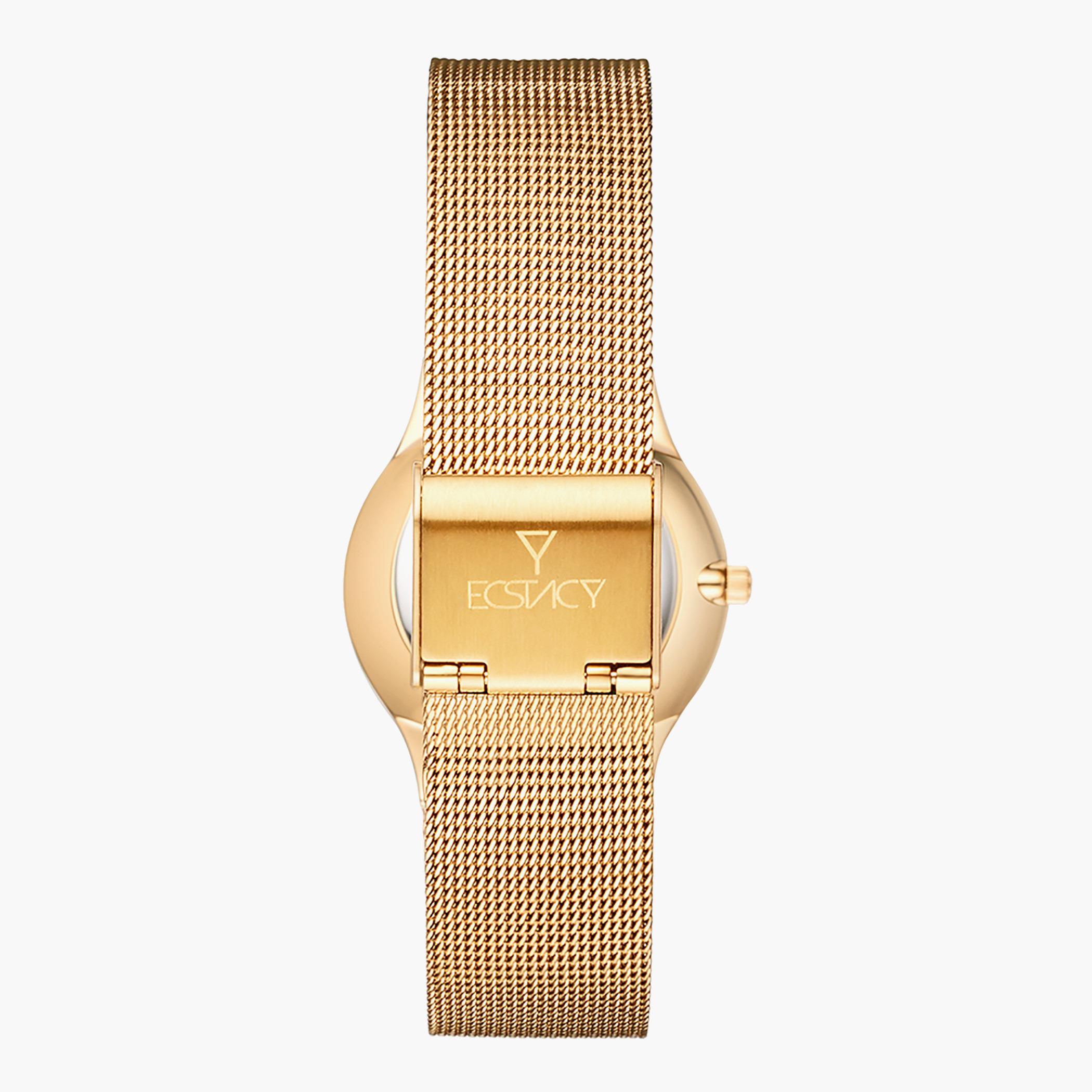 ساعة يد تناظريّة ذهبيّة للنساء من إيستاسي-women-watchesandjewellery-watches-image-3