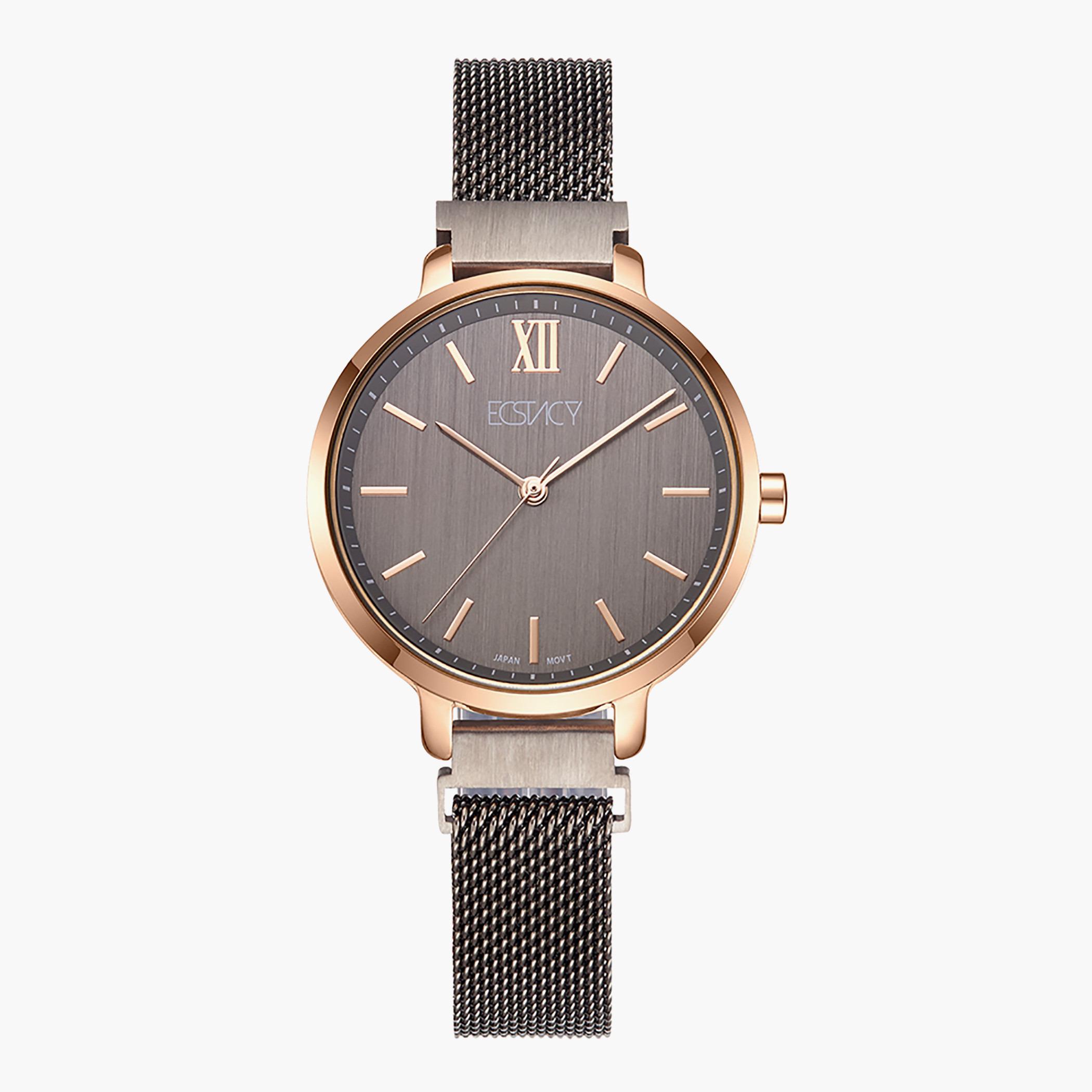ساعة يد تناظريّة رماديّة للنساء من إيستاسي-women-watchesandjewellery-watches-image-1