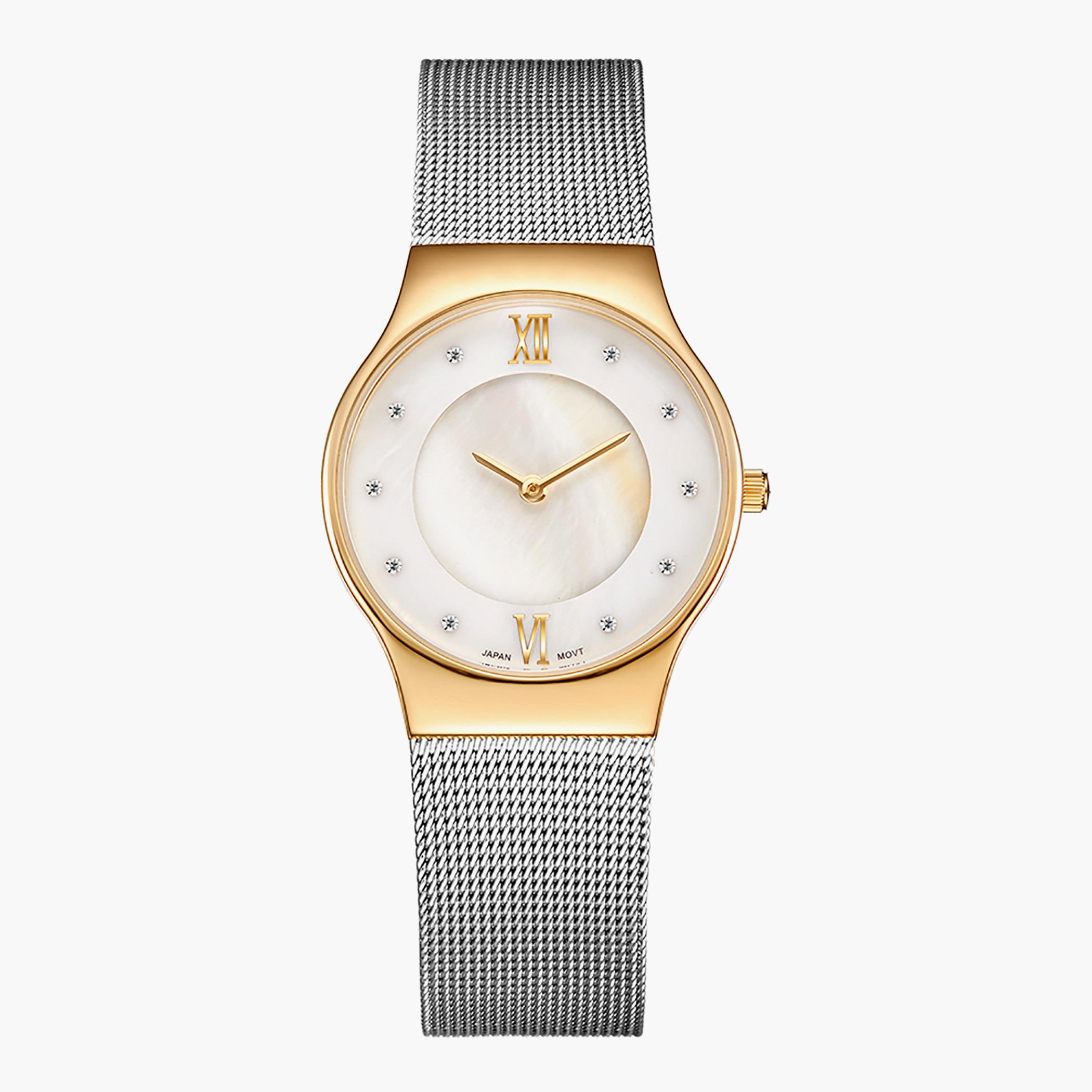 E5517-TBTM- راقب حزام ستانليس ستيل تناظرية فضة للنساء اكستازي-women-watchesandjewellery-watches-image-1