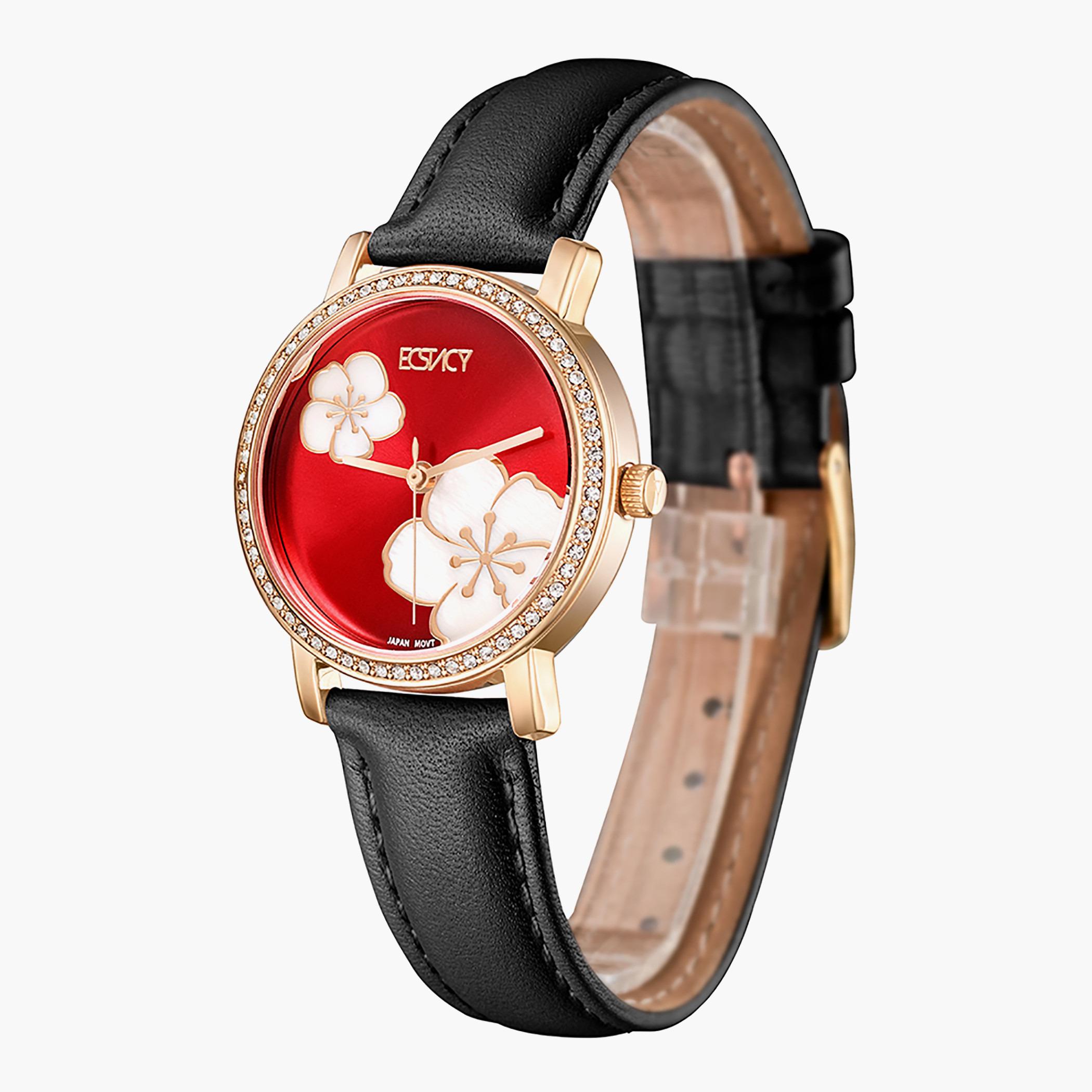 ساعة يد تناظريّة سوداء للنساء من إيستاسي-women-watchesandjewellery-watches-image-2